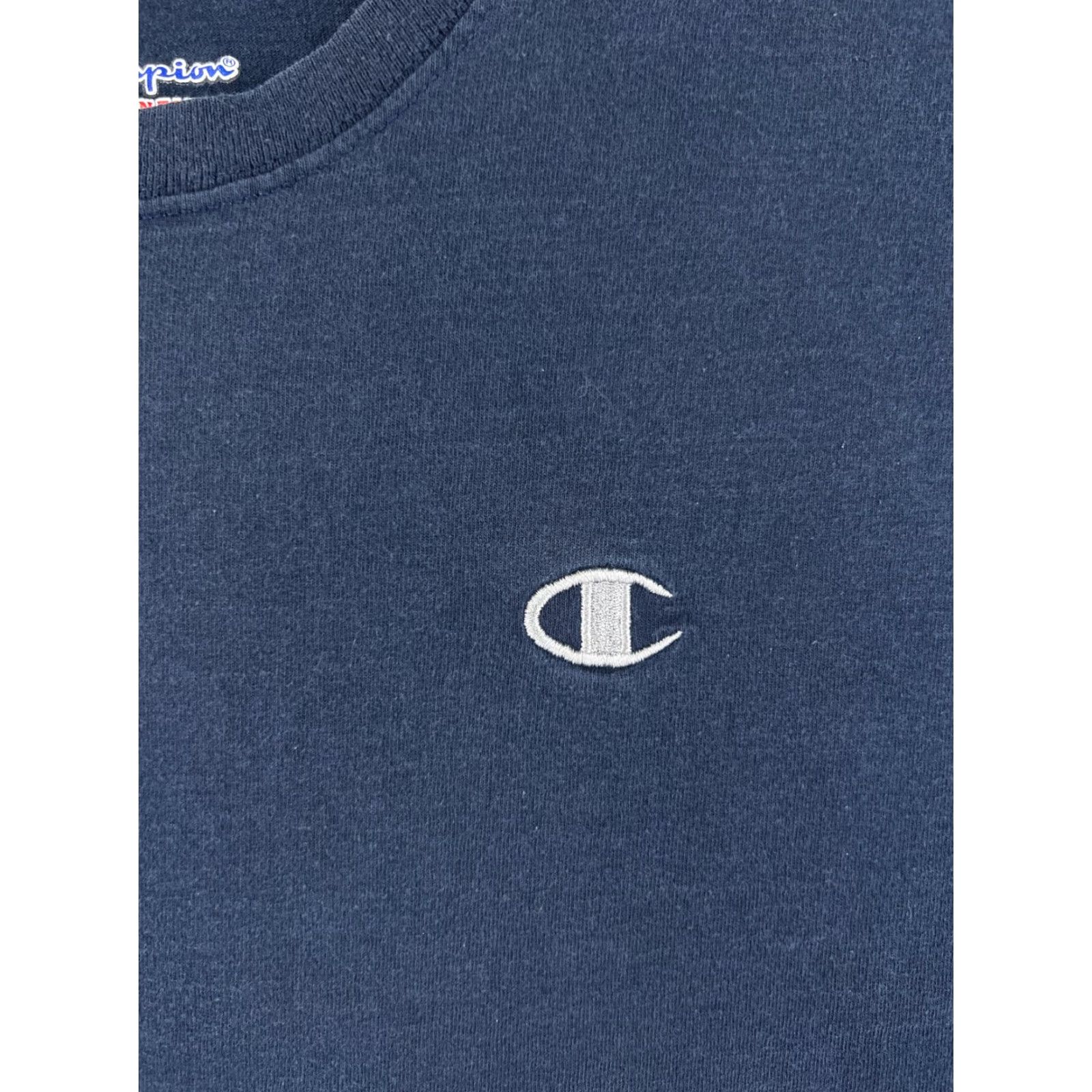 Champion Champion Shirt Mens Medium Blue Embroidered Logo Long Sleeve Cotton Size US M / EU 48-50 / 2 - 3 Thumbnail