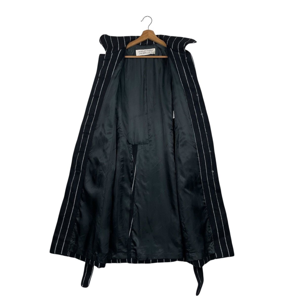 Emanuel Ungaro Vintage 60s Emanuel Ungaro Stripe Women Coat Size S / US 4 / IT 40 - 13 Thumbnail