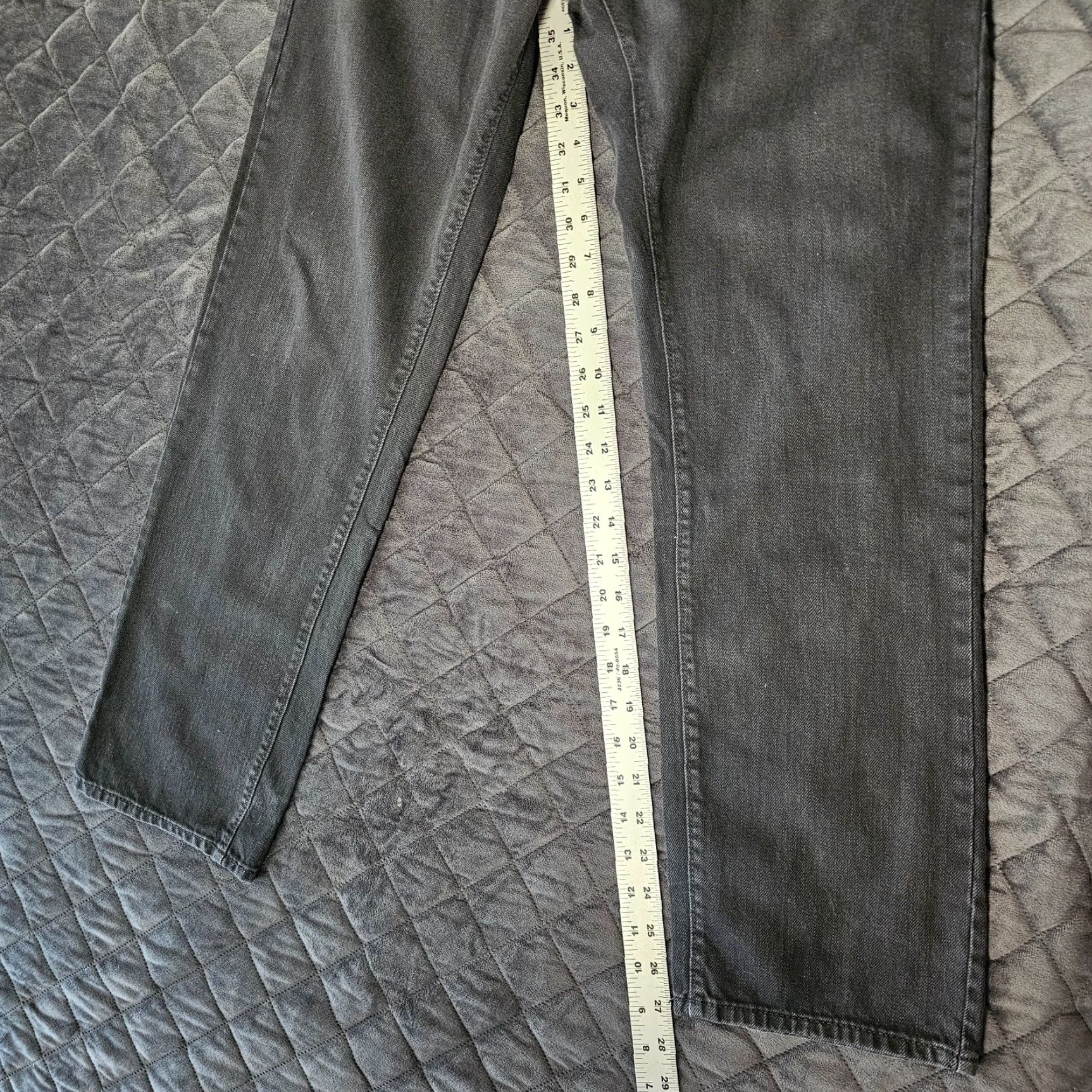Old Navy Old Navy Premium Denim Jeans 30x30 Mens Mid Rise Slim Straight Dark Wash Blue Size US 30 / EU 46 - 6 Thumbnail
