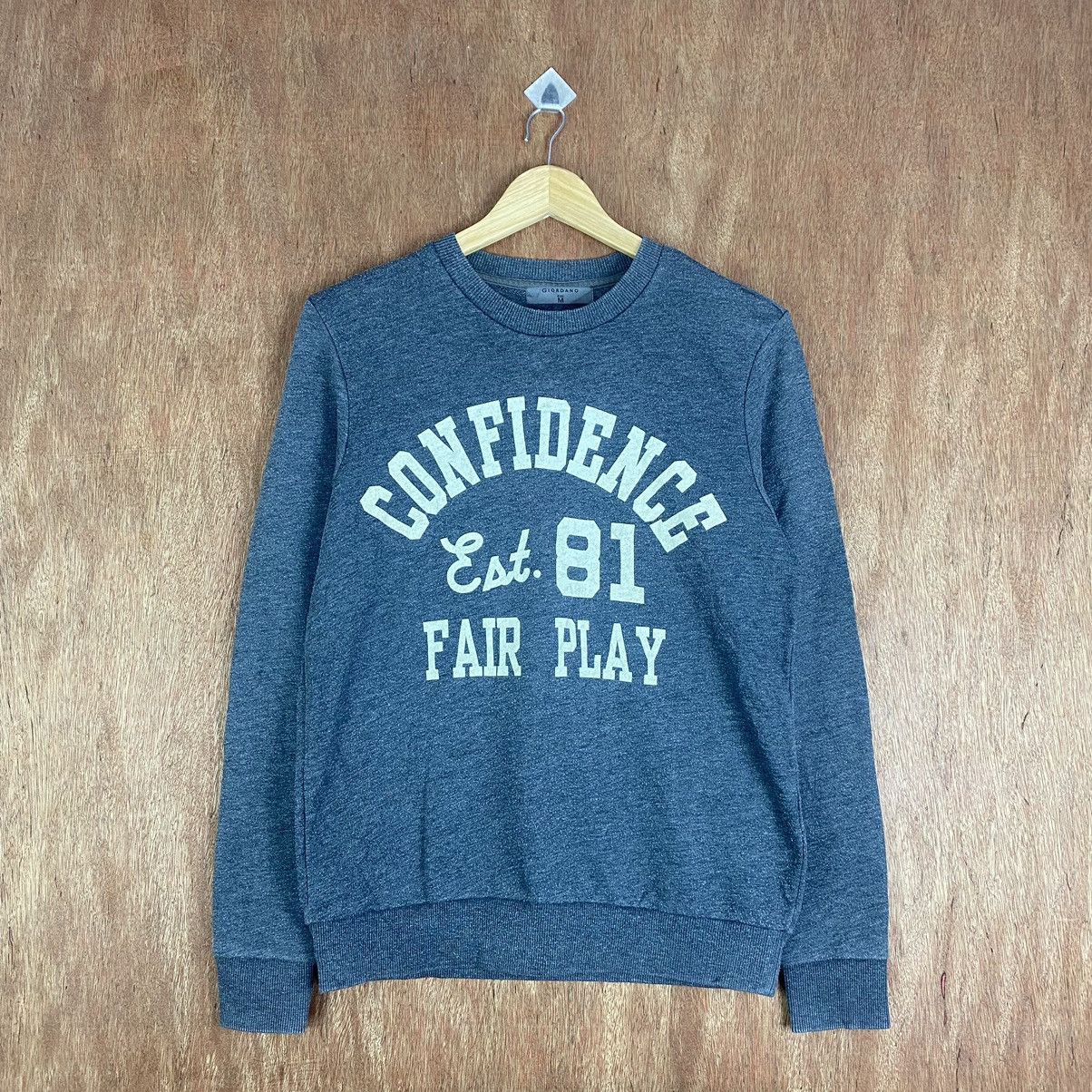 Giordano × Vintage Giordano 1981 Vintage Sweatshirt #K01564 Size US M / EU 48-50 / 2 - 1 Thumbnail