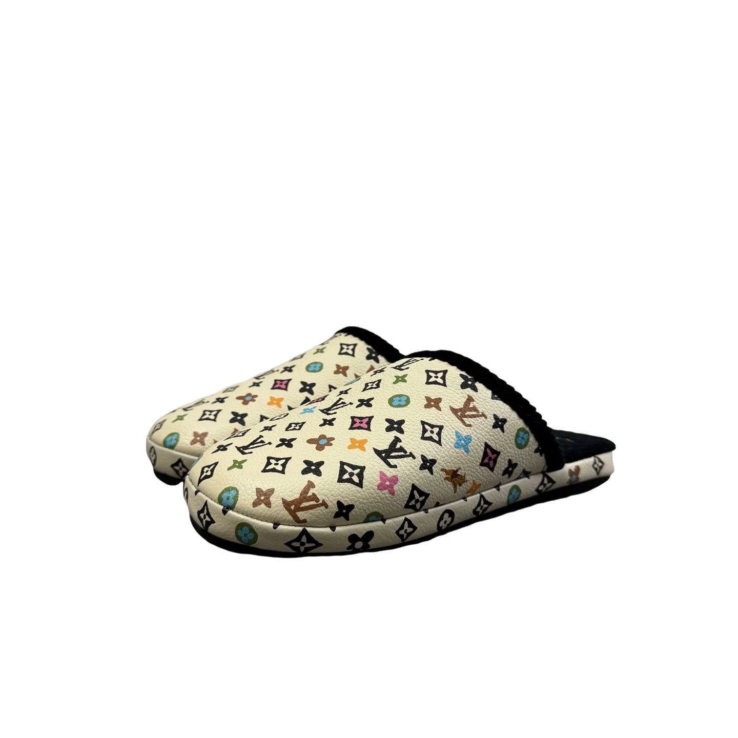 Louis Vuitton Louis Vuitton x Tyler Multicolor Monogram Slippers Size 36 Size US 6 / IT 36 - 1 Thumbnail