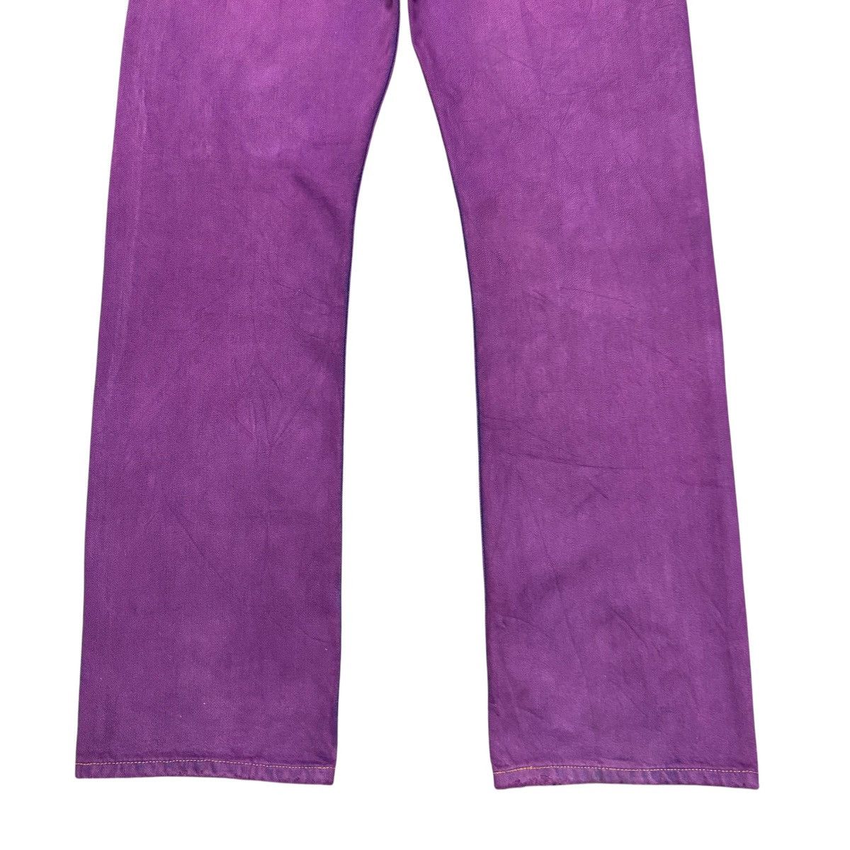 Levi's Vintage Levis 501 Dusty Purple Dyed Jeans Size US 33 - 13 Thumbnail