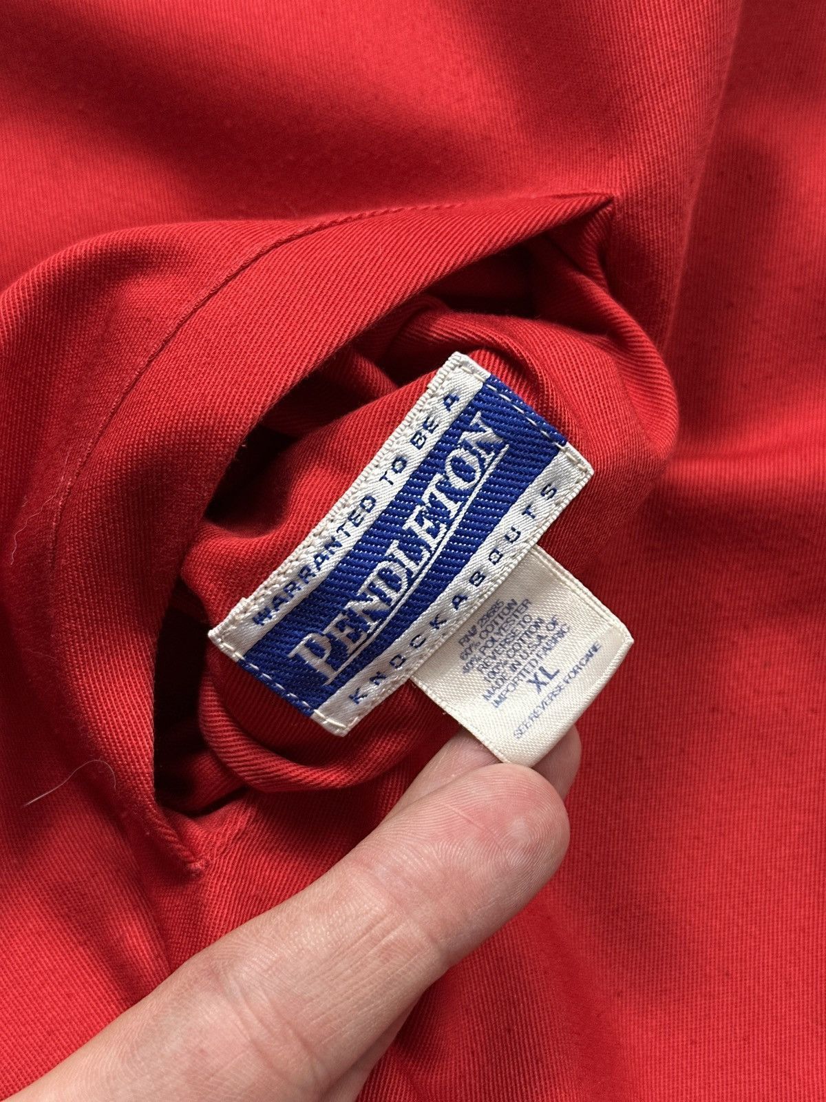 Pendleton Vintage 90 Pendleton Overprint Reversible Jacket Made in USA Size US XL / EU 56 / 4 - 20 Thumbnail