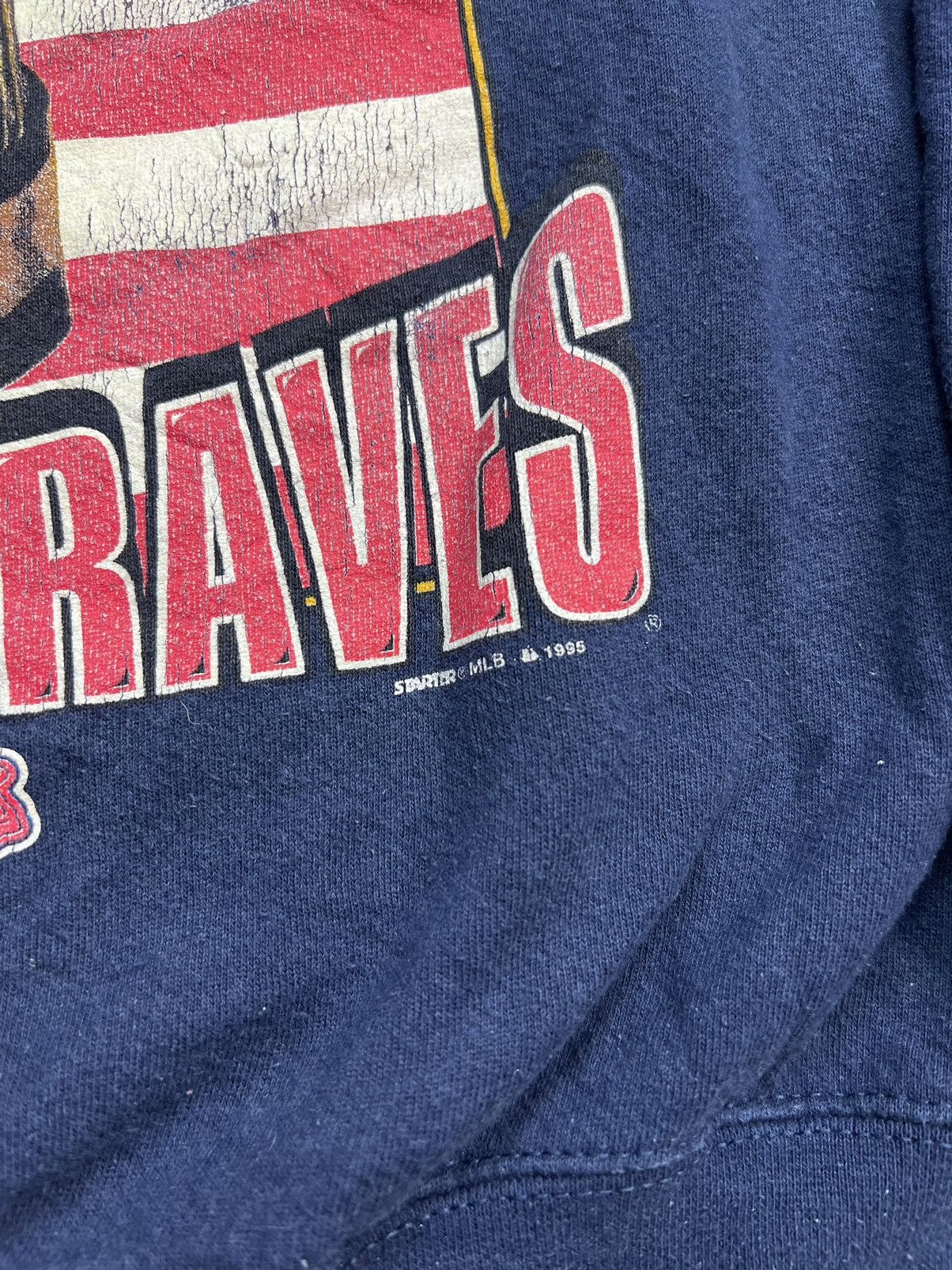 MLB × Majestic × Starter Starter MLB Atlanta Braves 1995 World Champions vintage Size US L / EU 52-54 / 3 - 6 Thumbnail