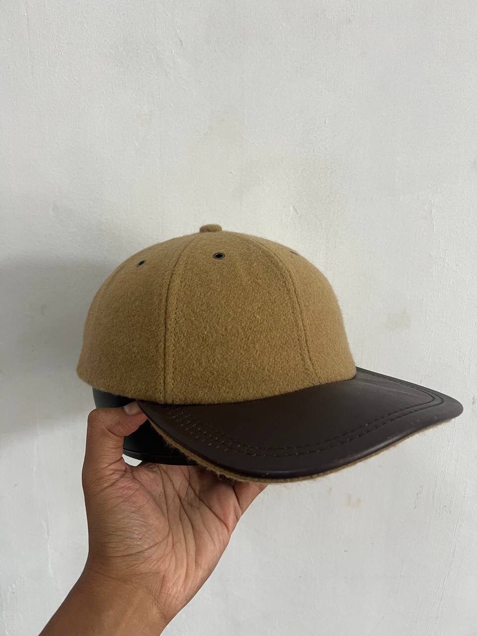 Vintage Vintage Leather Hat Size ONE SIZE - 1 Thumbnail