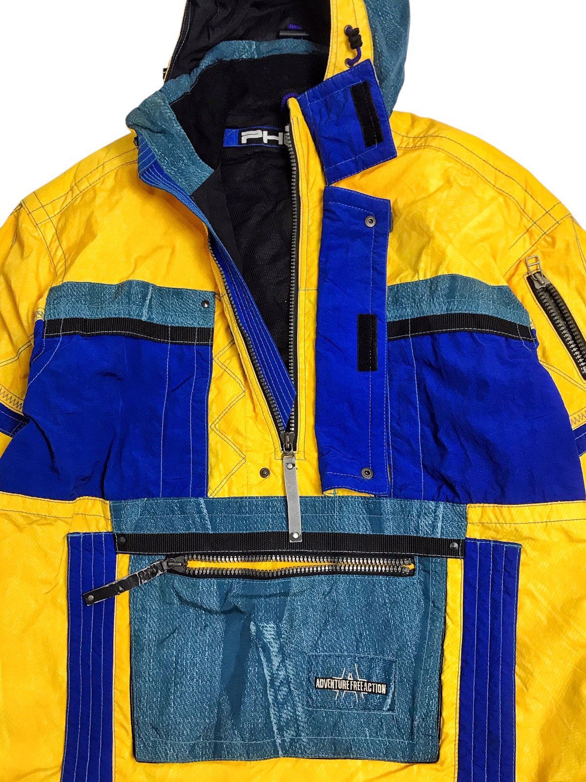 Japanese Brand × Phenix Phenix Half Zipper Vintage Ski Jacket Size US XL / EU 56 / 4 - 3 Thumbnail