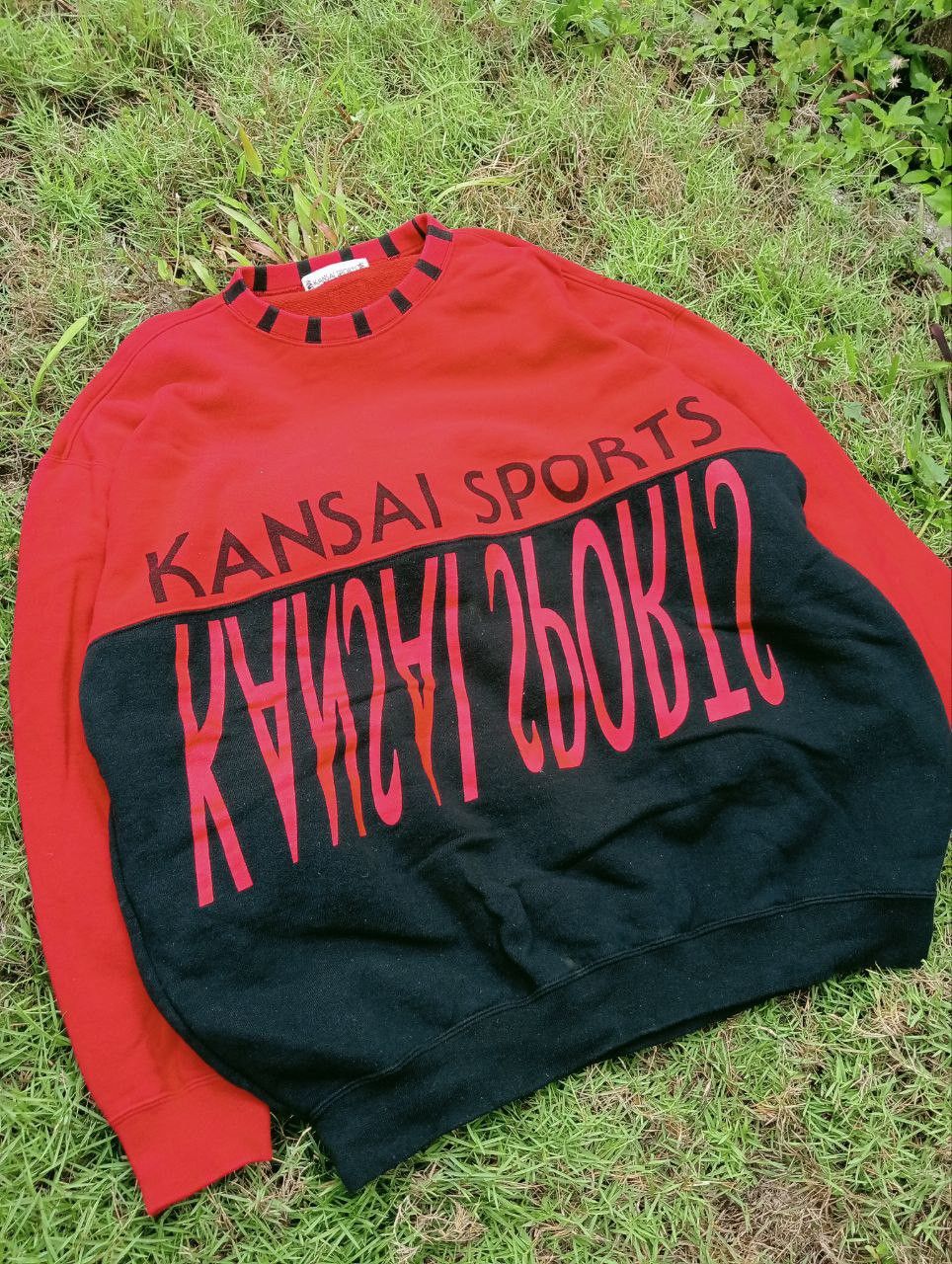 Kansai Yamamoto VINTAGE KANSAI SPORT BIG LOGO OVERSIZED SWEATSHIRT Size US L / EU 52-54 / 3 - 3 Thumbnail