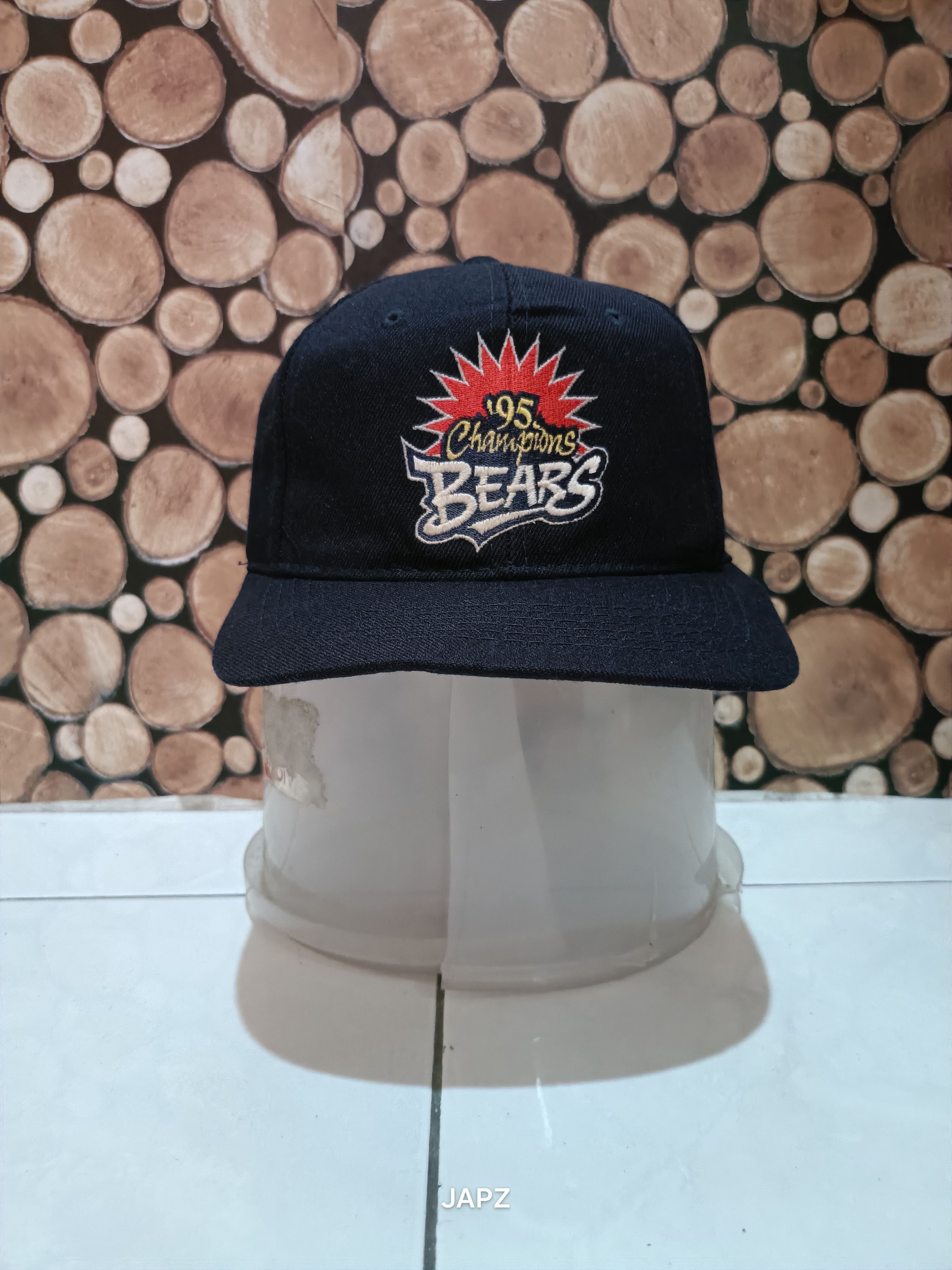 Vintage Vintage 1995 OB Bears Championship cap Pre-Doosan era Size ONE SIZE - 1 Thumbnail