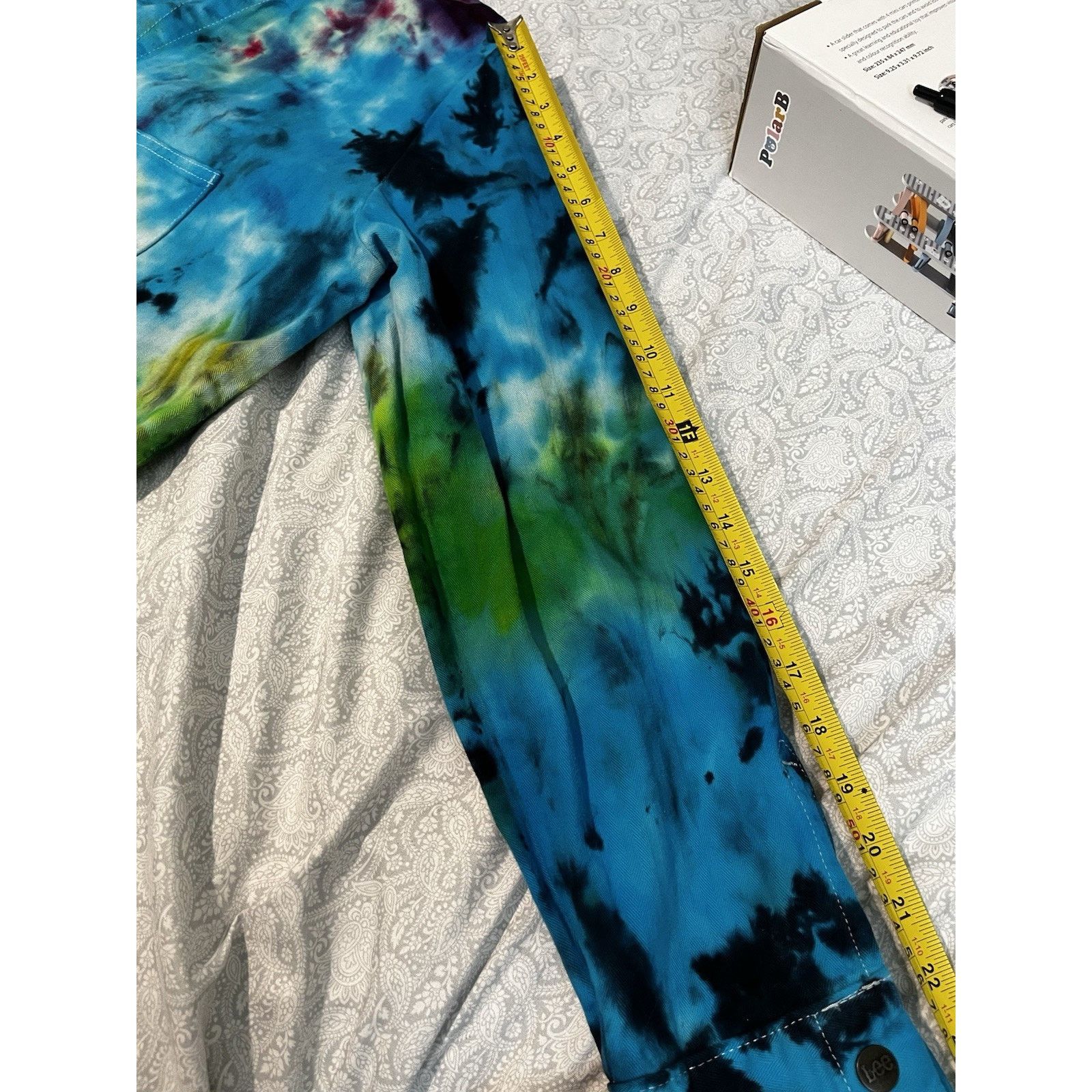 Lee Lee Union Alls Coveralls XL Tie Dye Workwear Jumpsuit Size US 40 / EU 56 - 13 Thumbnail