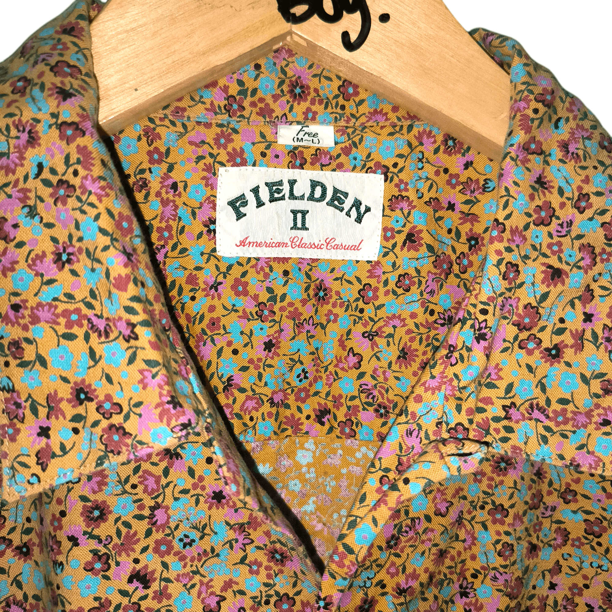 Japanese Brand Vintage Fielden Flower Shirts Size US L / EU 52-54 / 3 - 3 Thumbnail