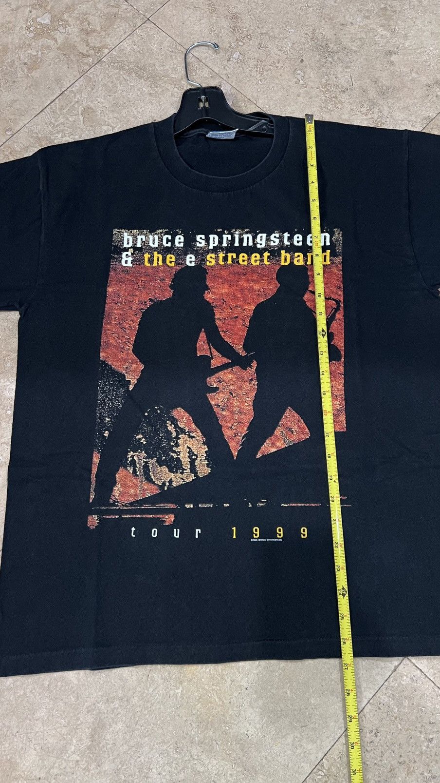 Band Tees × Vintage 1999 Bruce Springsteen & The E Street Band Tour Size Large Size US L / EU 52-54 / 3 - 6 Thumbnail