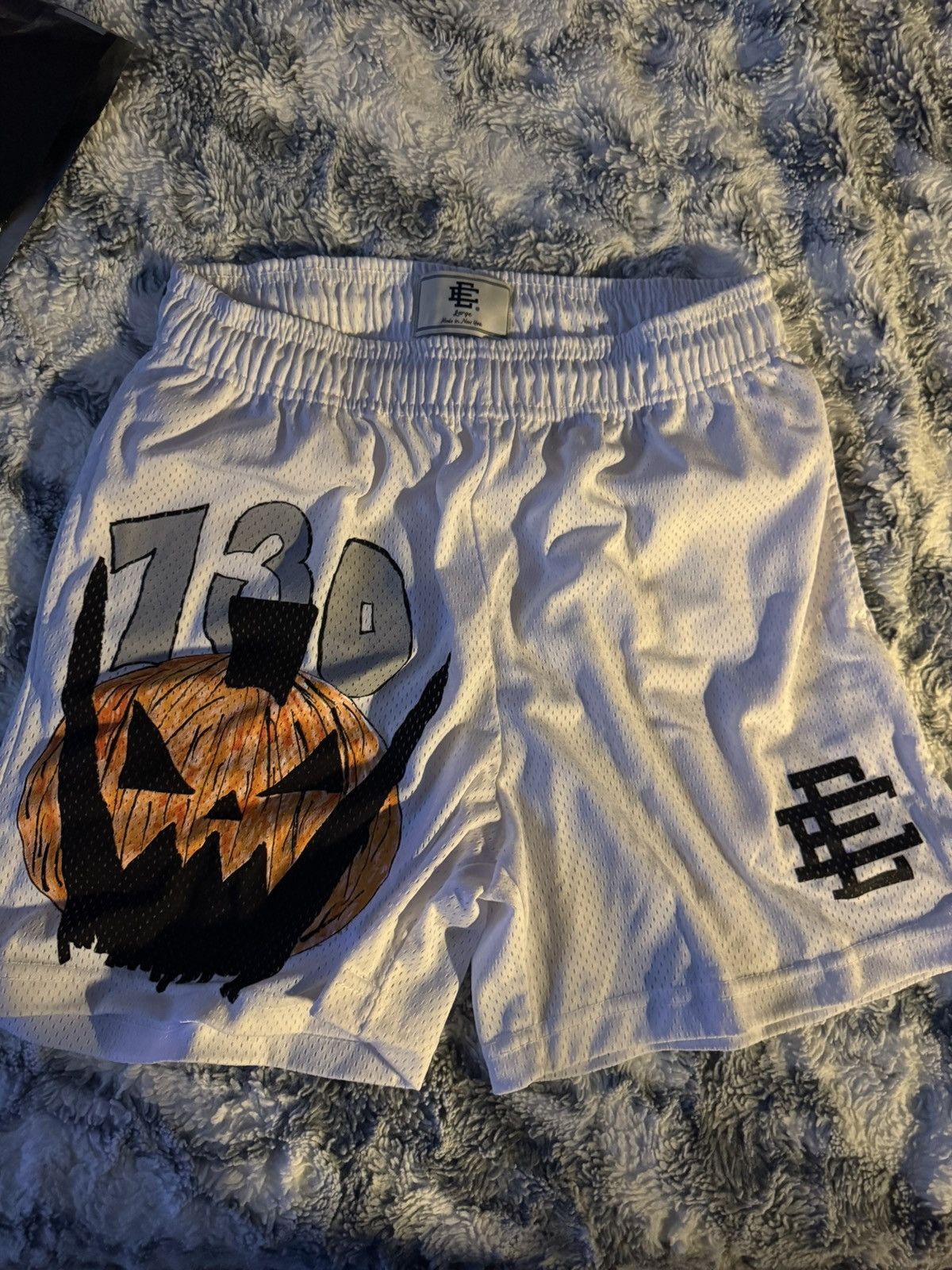 Eric Emanuel X ASSPIZZA 730 Shorts Size L