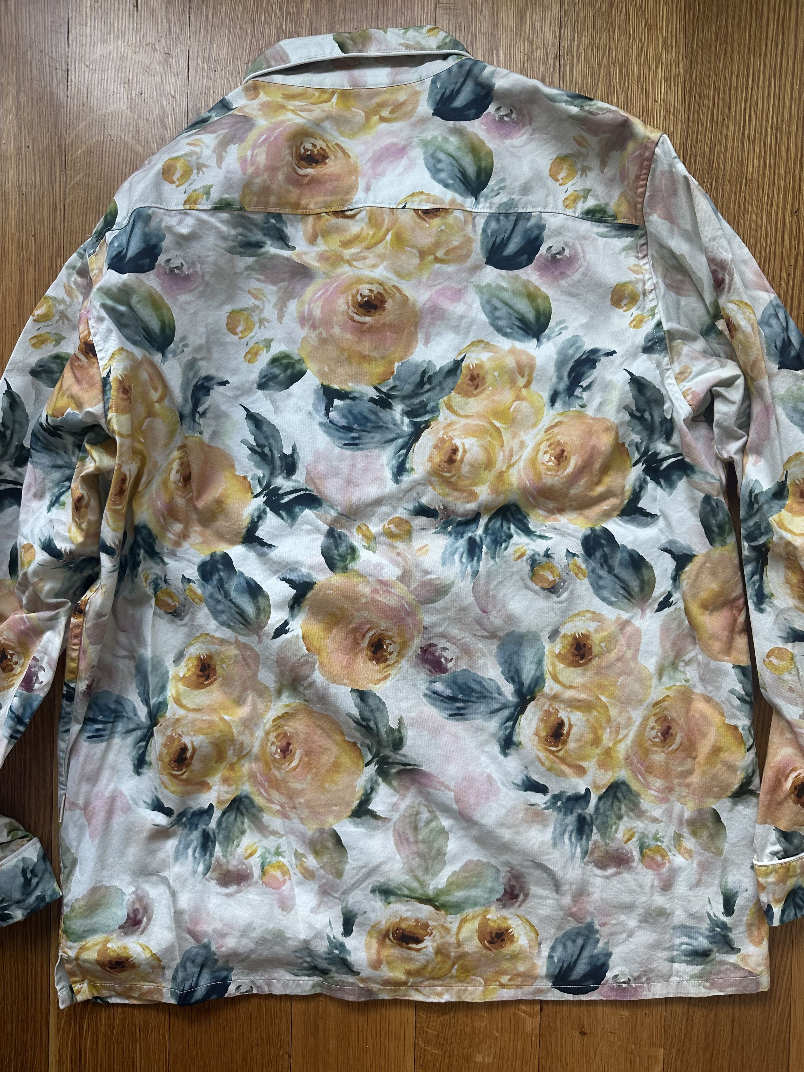 Aime Leon Dore AIME LEON DORE LONGSLEEVE PAJAMA SHIRT FLORAL - SIZE L Size US L / EU 52-54 / 3 - 4 Thumbnail