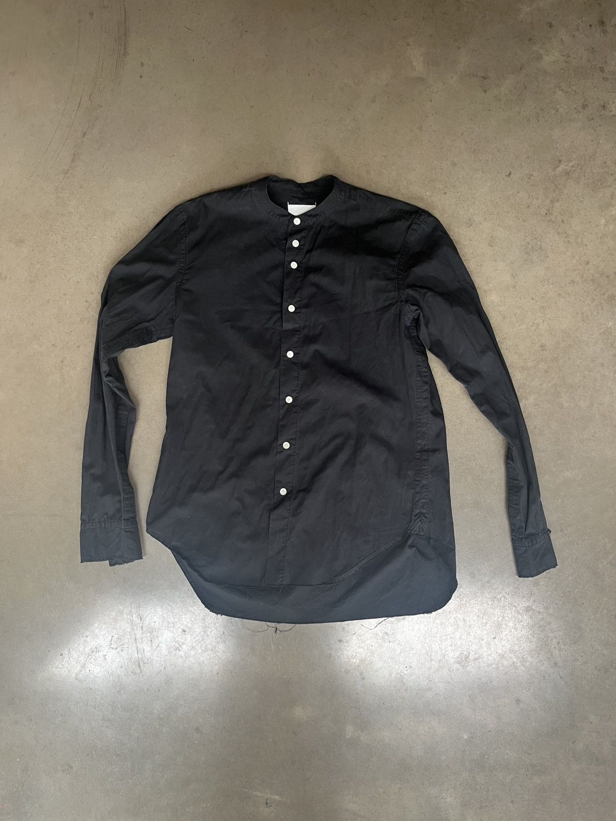 Takahiromiyashita The Soloist. grandpa collar shirt Size 48R - 1 Thumbnail