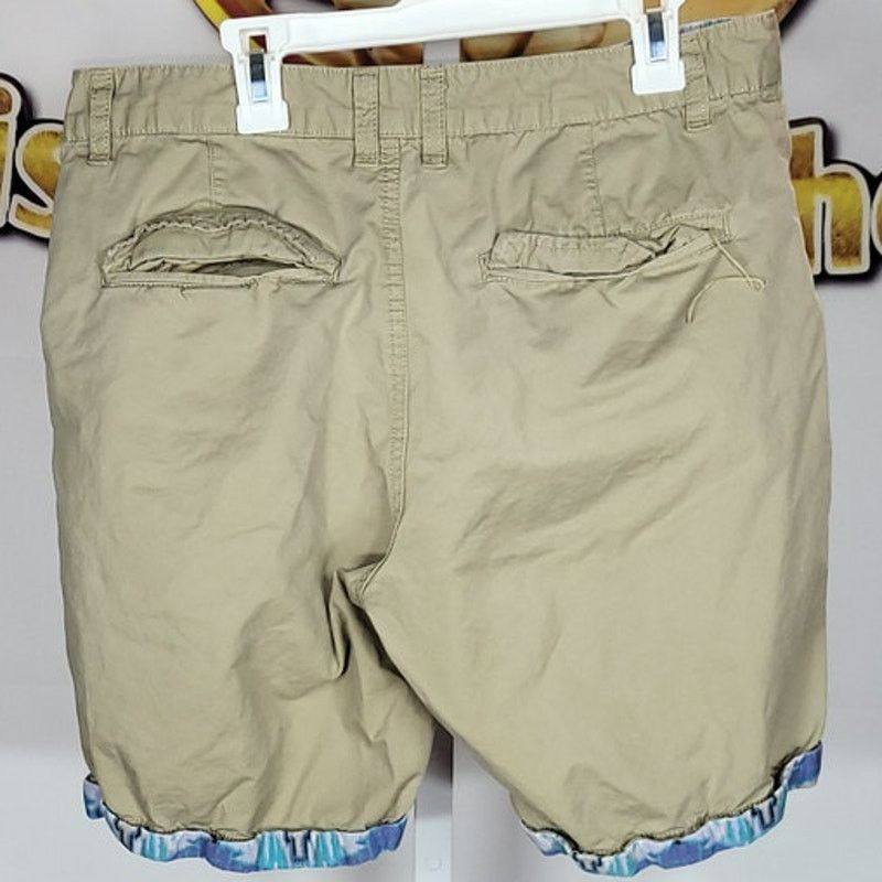 21 Men 21 MEN Regular Khaki Tan Short Size 32 Size US 32 / EU 48 - 2 Thumbnail