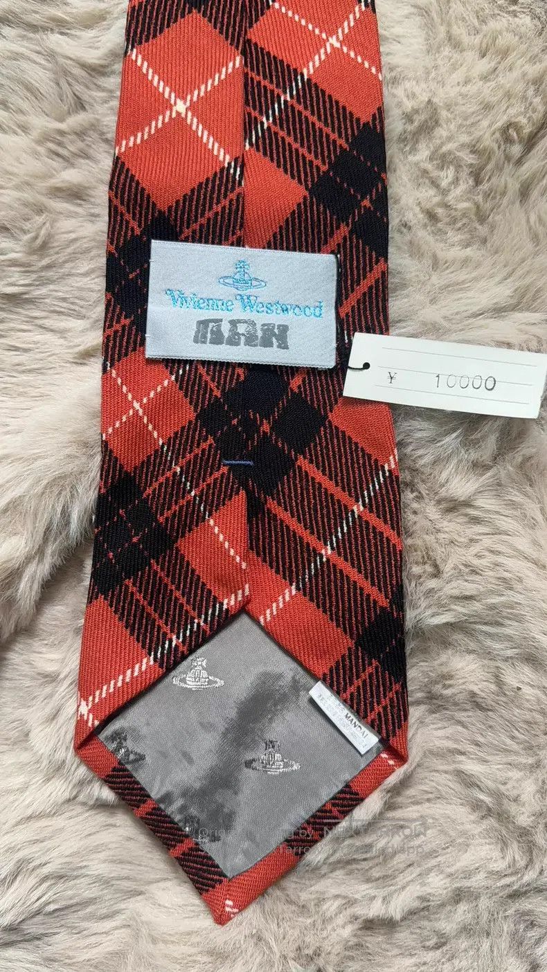 Vivienne Westwood Vivienne Westwood Rare 90s Orange Tie Size ONE SIZE - 5 Thumbnail