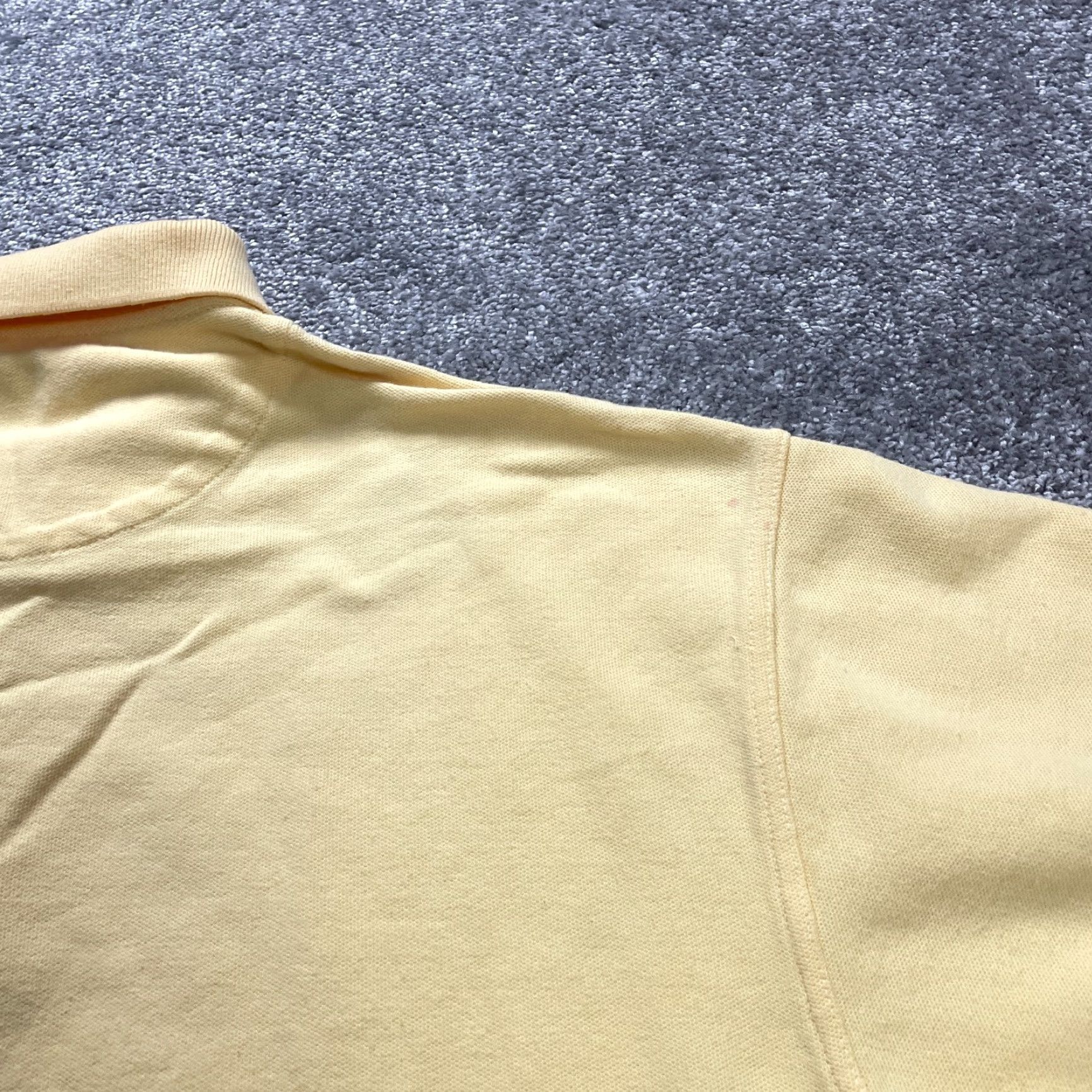 Vintage VINTAGE? No. Ivy Crew Polo Shirt Men's 2XL Tall Yellow Cotton Short Sleeve Golf Top Size US XXL / EU 58 / 5 - 5 Thumbnail