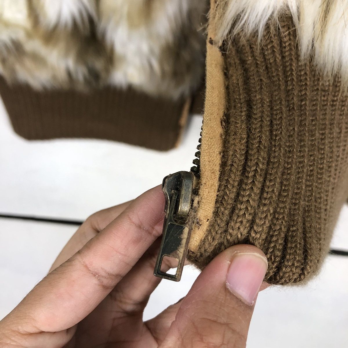 Japanese Brand 🔥Vtg Bomber Jacket Jinnee Mink Fur Inspire Issey Miyake Size US L / EU 52-54 / 3 - 15 Thumbnail