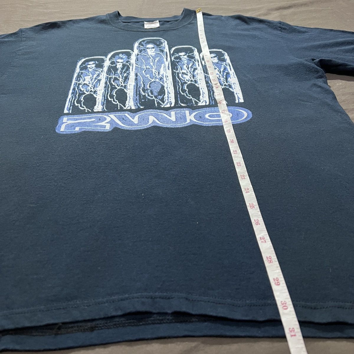 Anvil × Band Tees × Vintage Vintage Y2K 2WO Band Industrial metal Tee XL Rob Halford Size US XL / EU 56 / 4 - 8 Thumbnail
