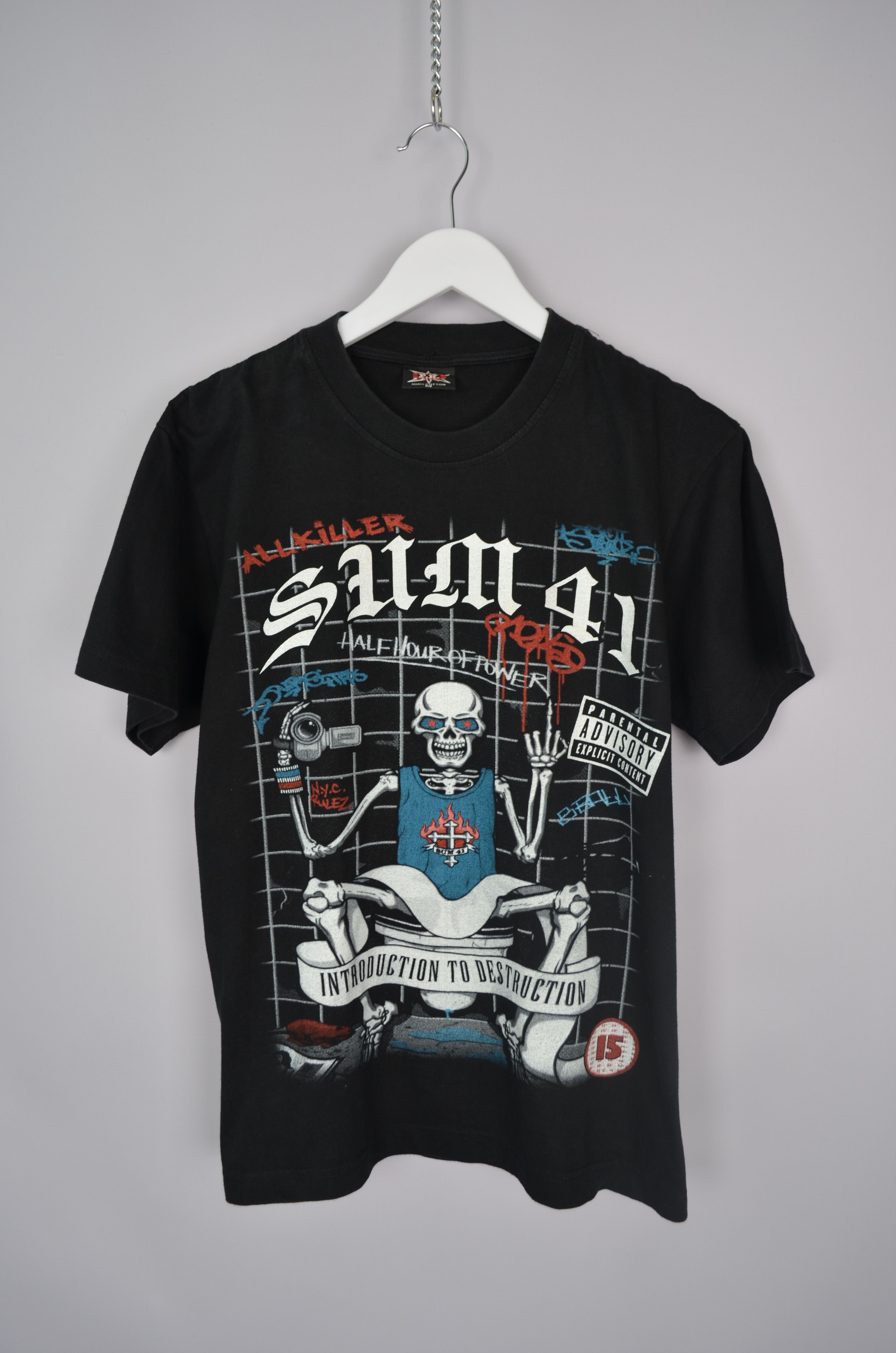 Band Tees × Vintage Sum 41 All Killer No Filler t-shirt Size S P2P 19'6" Size US S / EU 44-46 / 1 - 1 Thumbnail