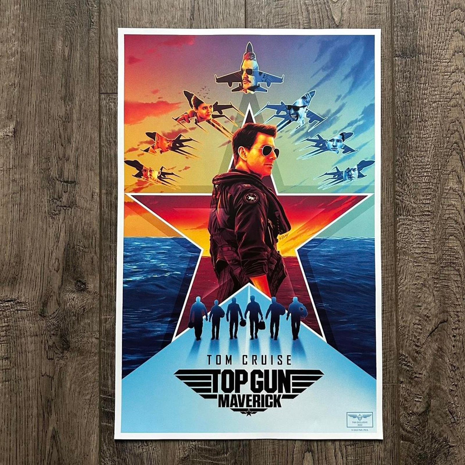 Other Top Gun Maverick Tom Cruise Movie Promo Poster Print Size ONE SIZE - 1 Thumbnail
