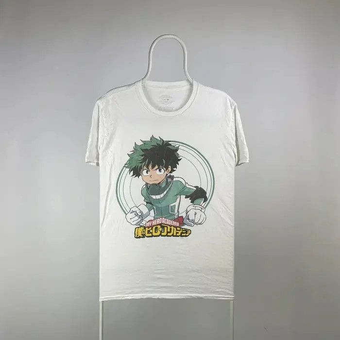 Anime Anima the hero academy T-shirt Deku hero band tee sizeLarge Size US L / EU 52-54 / 3 - 1 Thumbnail
