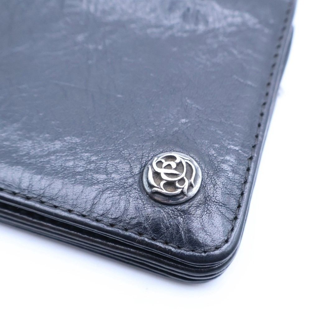 Chrome Hearts Chrome Hearts Floral Button Leather Wallet Size ONE SIZE - 4 Thumbnail
