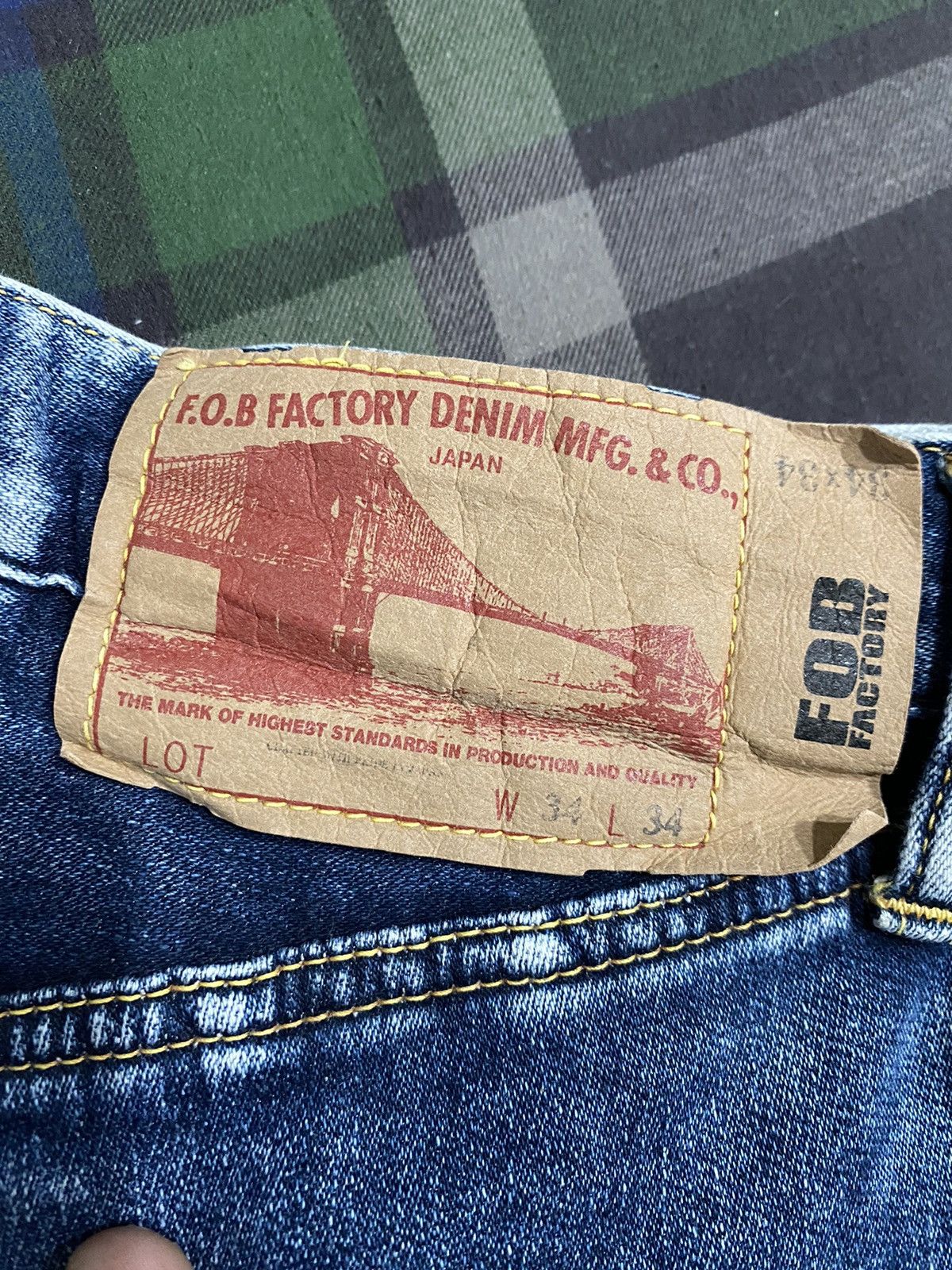 FOB Factory × Japanese Brand FOB Factory Jeans Size US 34 / EU 50 - 10 Thumbnail