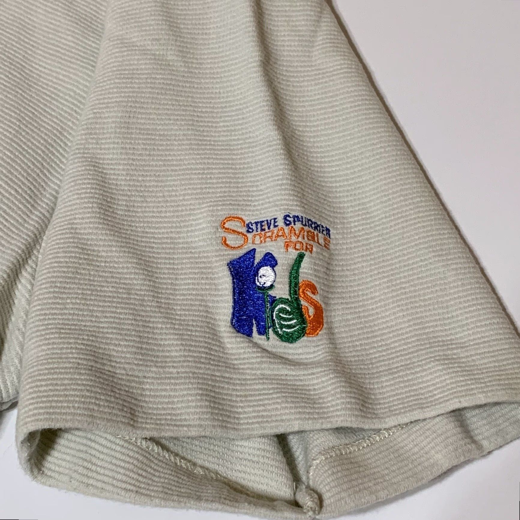 Nike VINTAGE Nike Golf Polo Shirt Mens XL 100% Cotton Steve Spurrier Alltel Scramble Ivory Size US XL / EU 56 / 4 - 7 Thumbnail