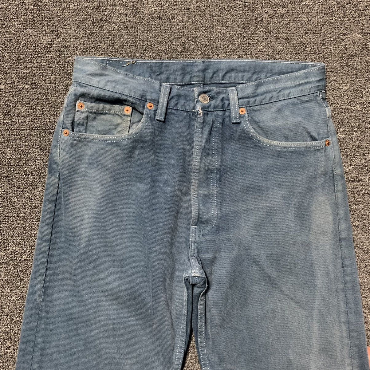 Levi's 80s Vintage Levi's501 Made In USA painted washed Jeans Size US 32 / EU 48 - 5 Thumbnail
