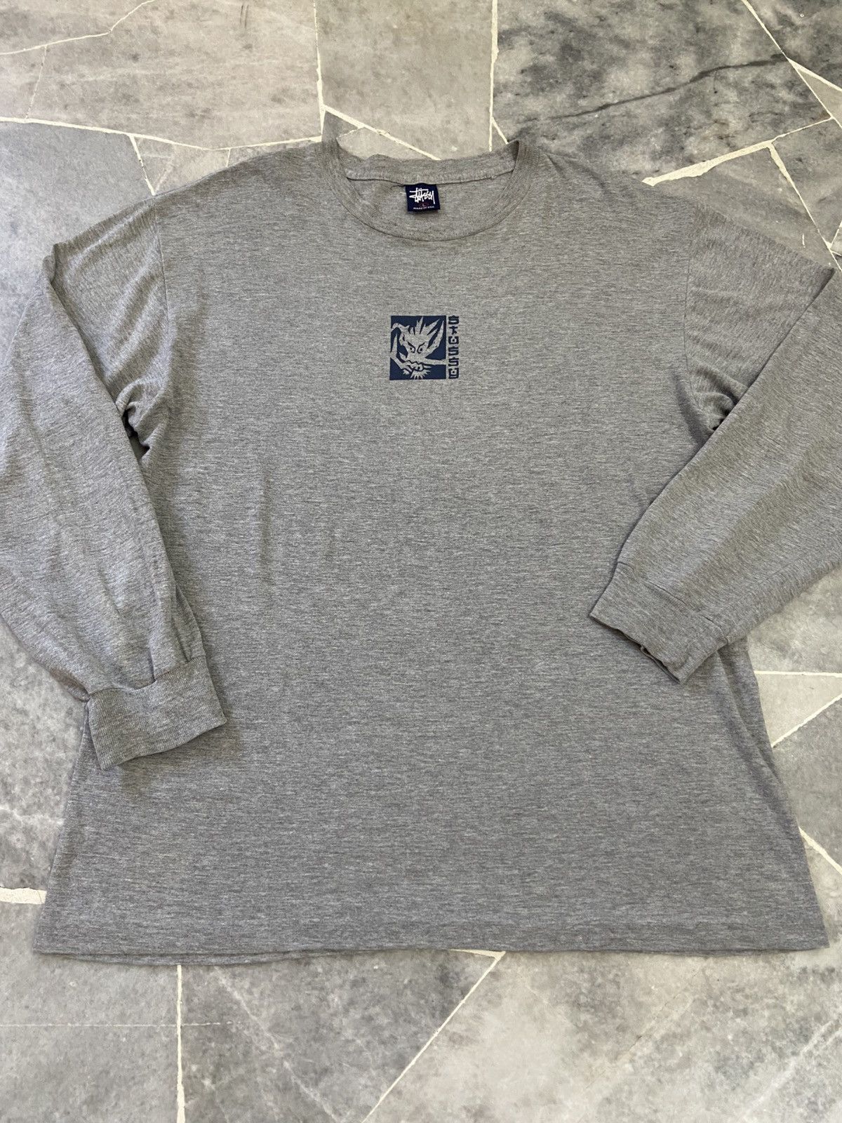 Stussy Vintage 90s Stussy Dragon Shirt Single Stitch Large Size US L / EU 52-54 / 3 - 8 Thumbnail