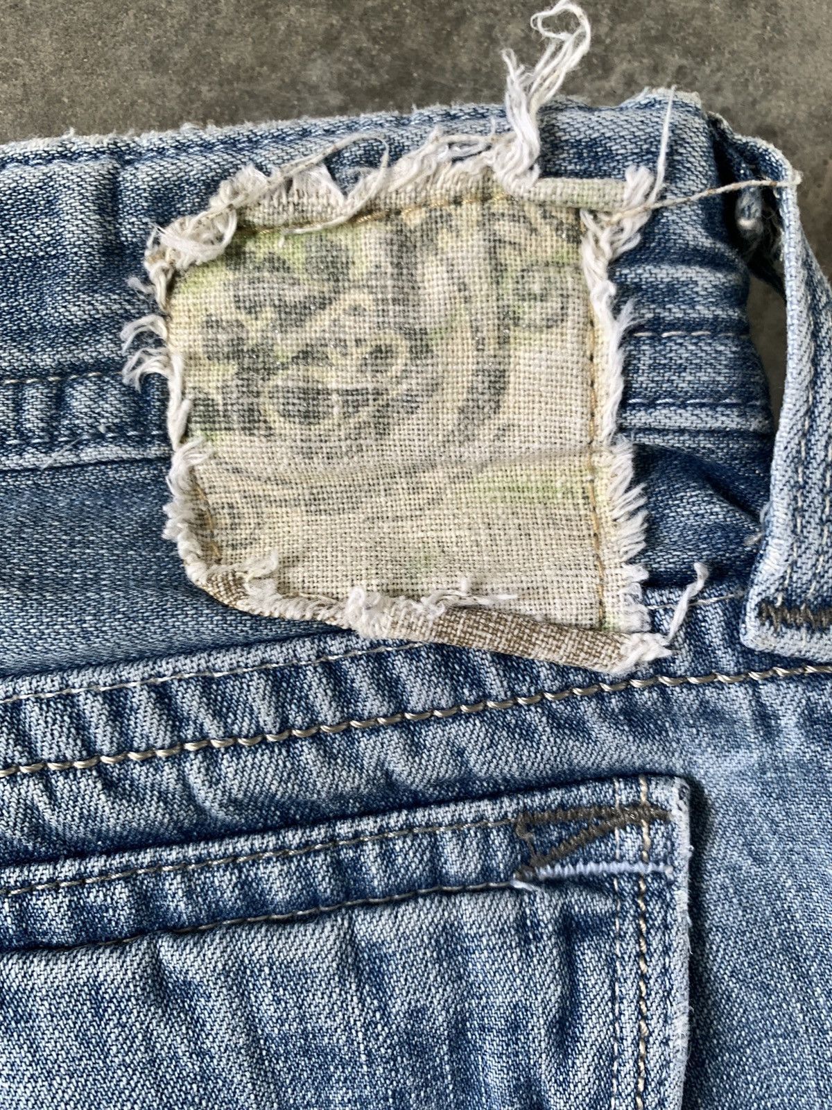 Tornado Mart Super Flare Jeans Japan Brapper Low Rise Bellbottom Jeans Size 28" / US 6 / IT 42 - 15 Thumbnail