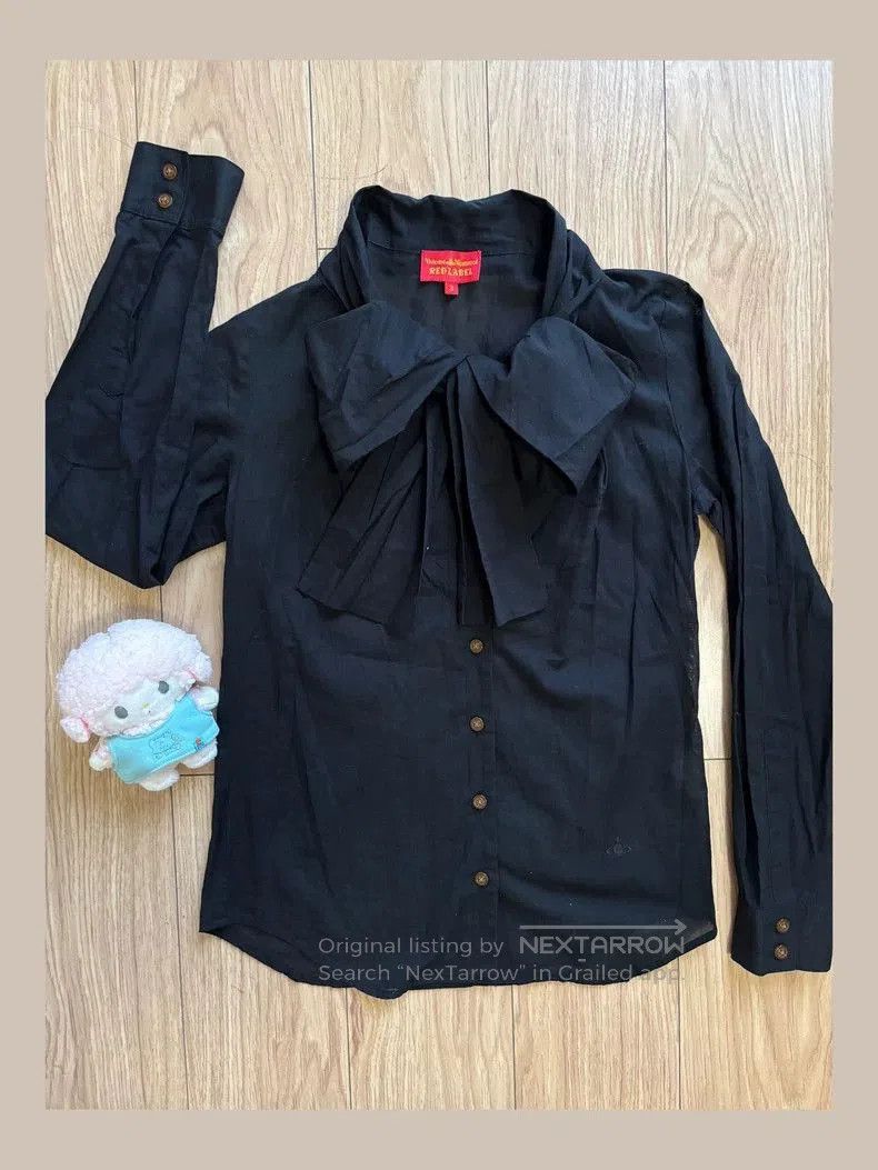 Vivienne Westwood Vivienne Westwood Vintage Bow Blouse . Size US M / EU 48-50 / 2 - 1 Thumbnail