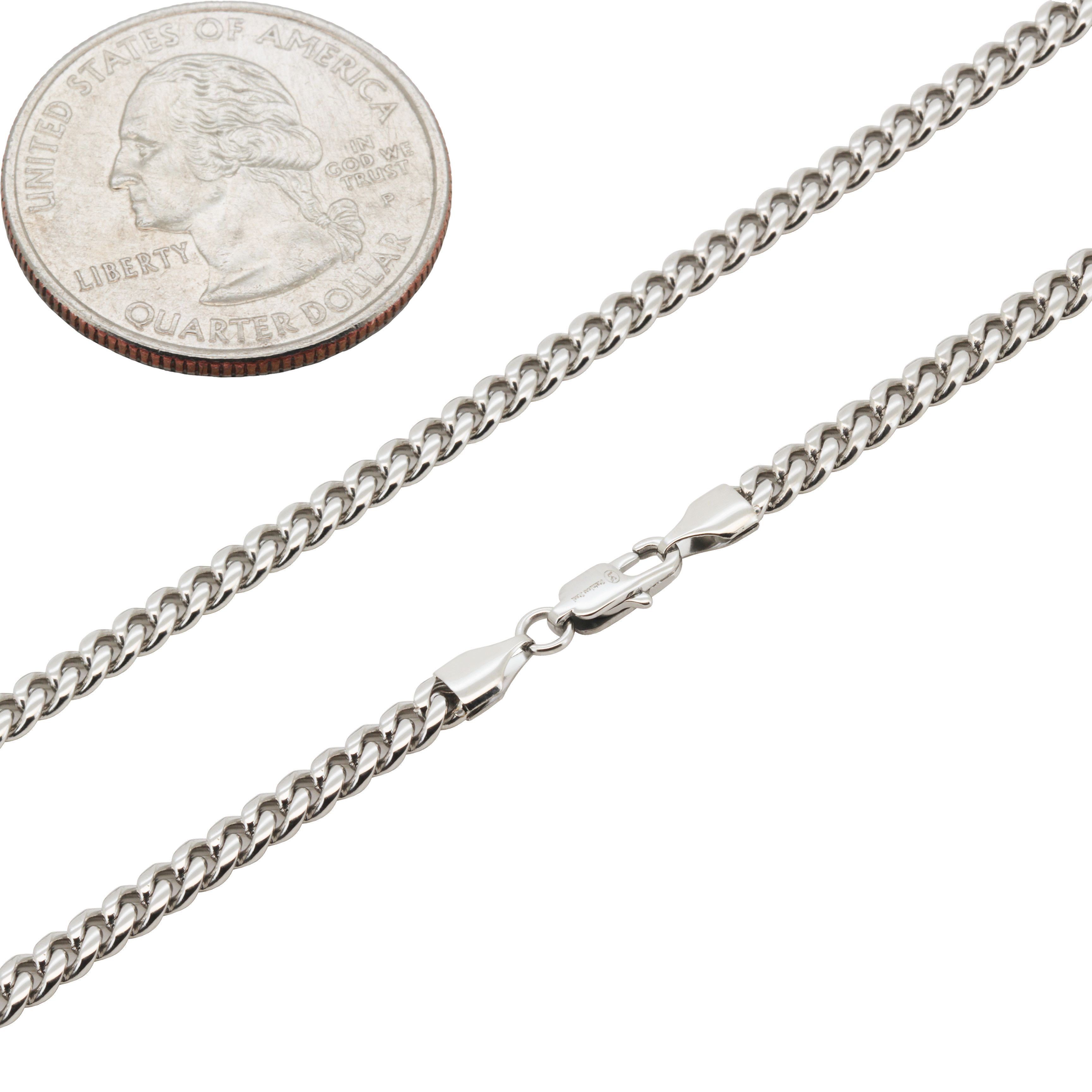 Other 316L SS 3mm Miami Cuban Link Bracelet 7.5" Size ONE SIZE - 1 Preview