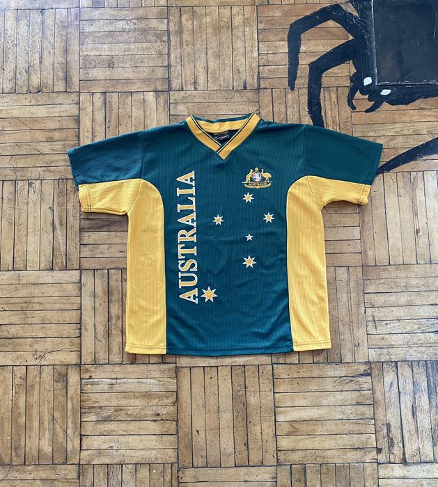 Vintage ️ ️🔥🔥Vintage Soccer Jersey Australia Big Logo Size S🔥🔥🔥🤗🤗🤗