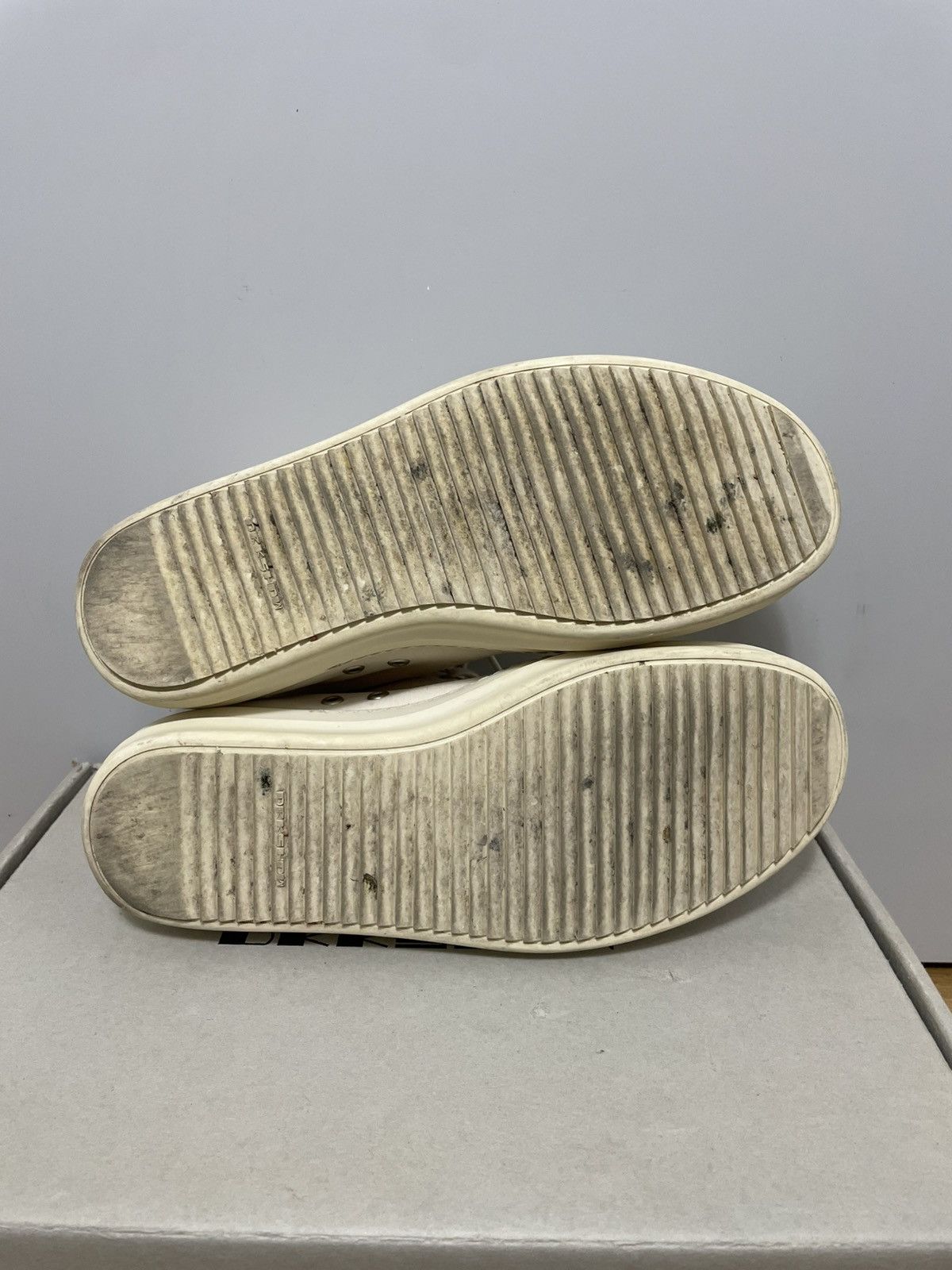 Rick Owens Rick Owens Ramones low white Size US 9 / EU 42 - 5 Thumbnail