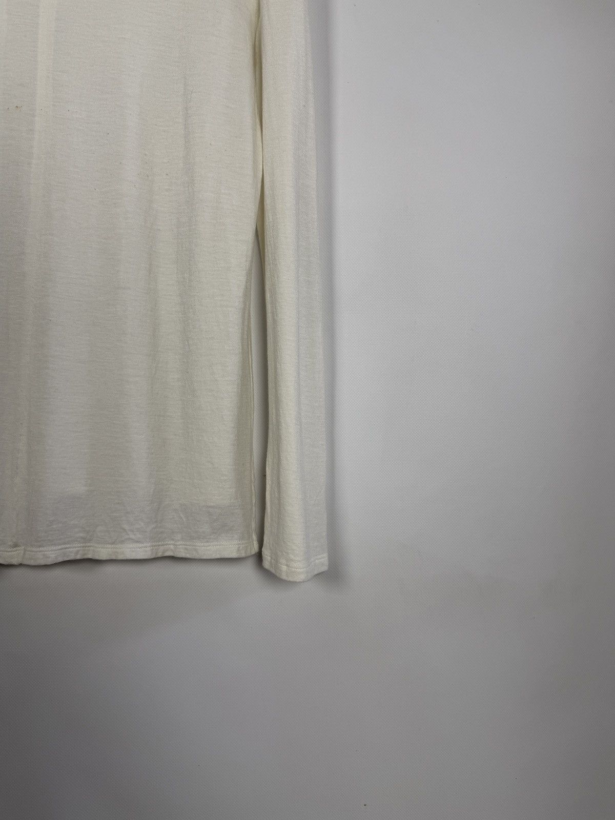 lot78 Lot78 Micromodal Cashmere Blend Long Sleeve Top Pullover XL Size XL / US 12-14 / IT 48-50 - 15 Thumbnail