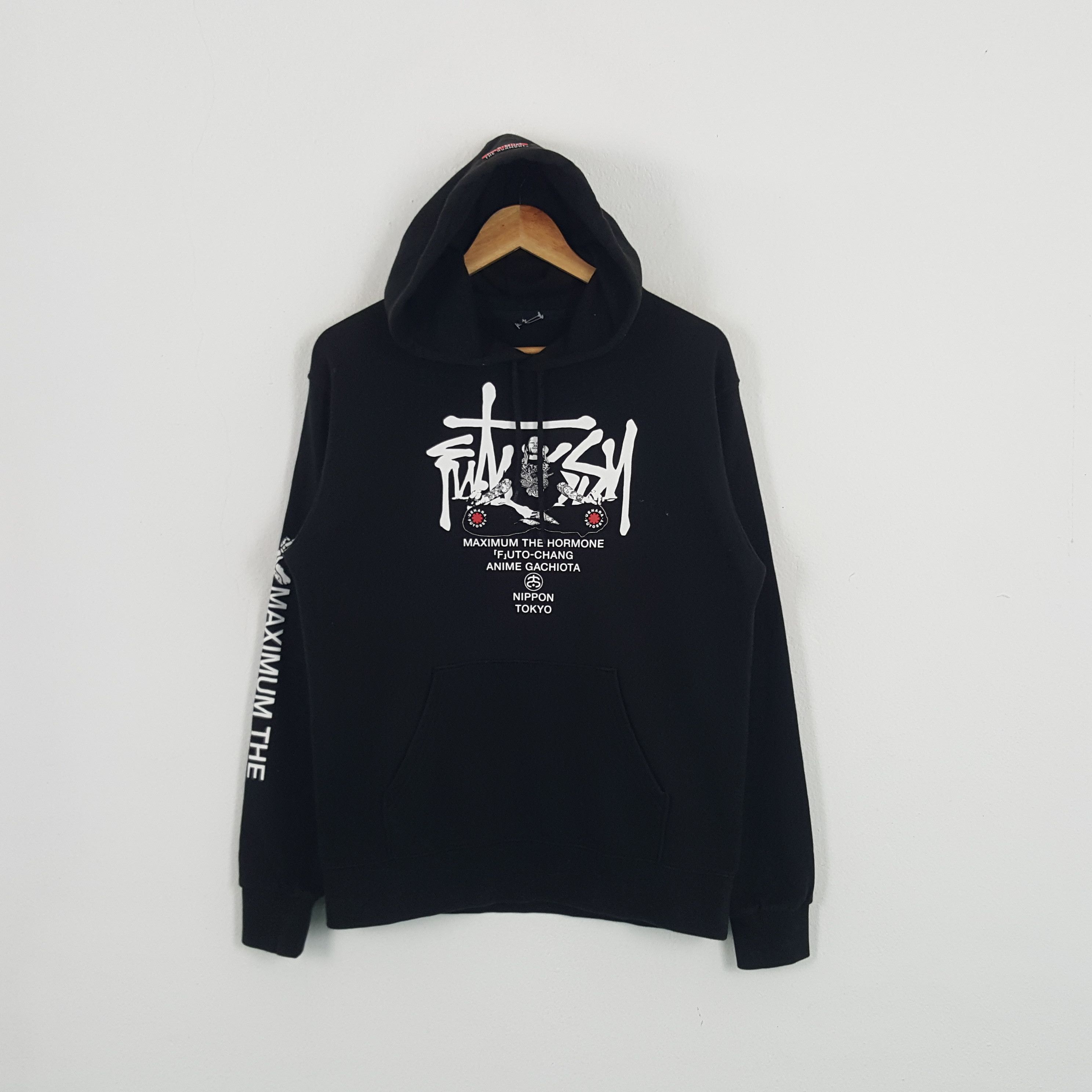 Band Tees × Japanese Brand × Vintage Vintage Maximum The Hormone Japan Band Parody Stussy Hoodies Size US M / EU 48-50 / 2 - 1 Thumbnail