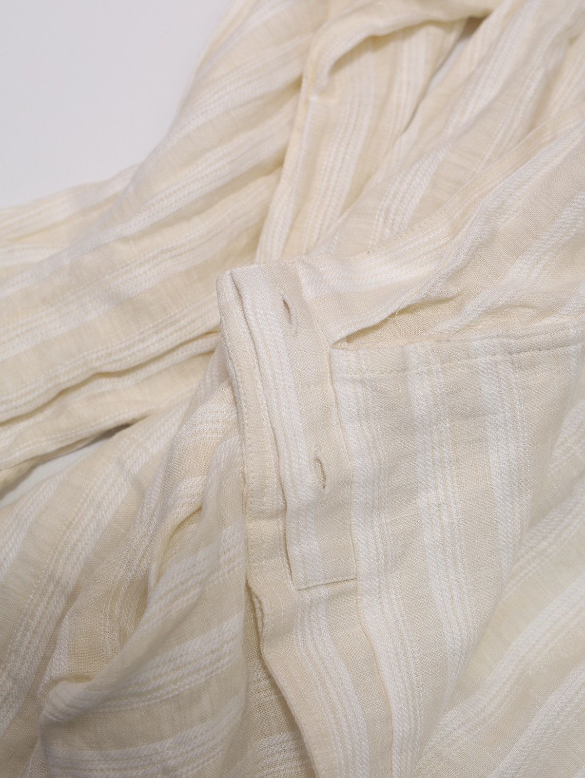 Jacquemus Jacquemus Bahia La Collectionneuse Linen Shirt Top Striped Size XS / US 0-2 / IT 36-38 - 12 Thumbnail