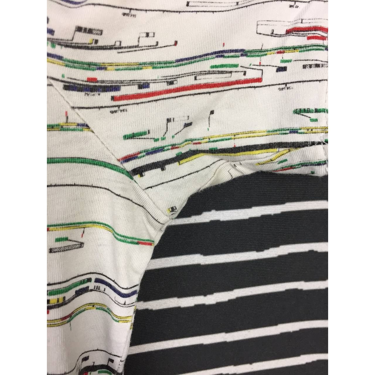 Arts & Science Science Abstract Data Chart Pattern All Over Print Tee Size US L / EU 52-54 / 3 - 5 Thumbnail