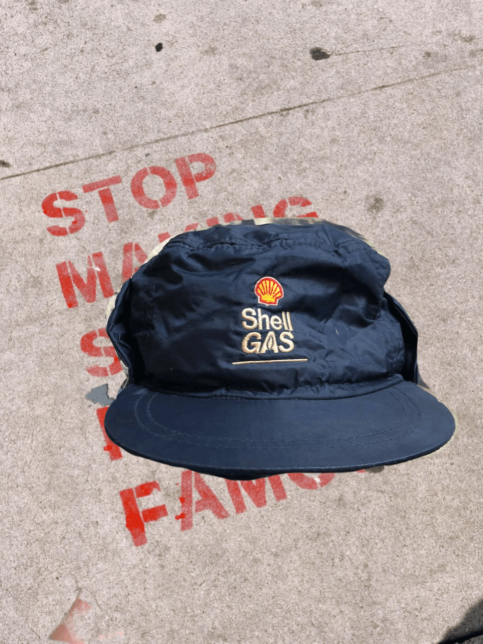 Vintage Vintage 90s Racing Shell cap STREETWEAR Size ONE SIZE - 1 Thumbnail