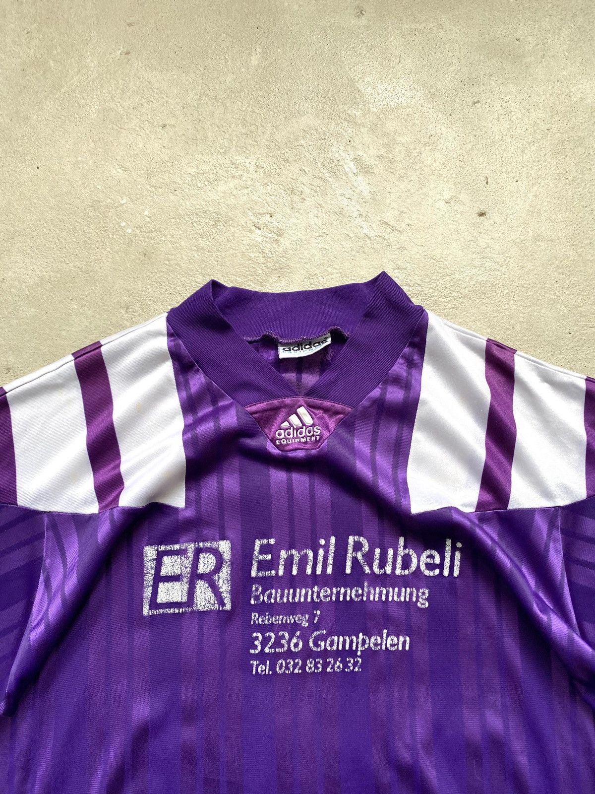 Adidas Rare! Vintage 80-90’s Adidas Soccer Jersey T Shirt Size US M / EU 48-50 / 2 - 5 Thumbnail