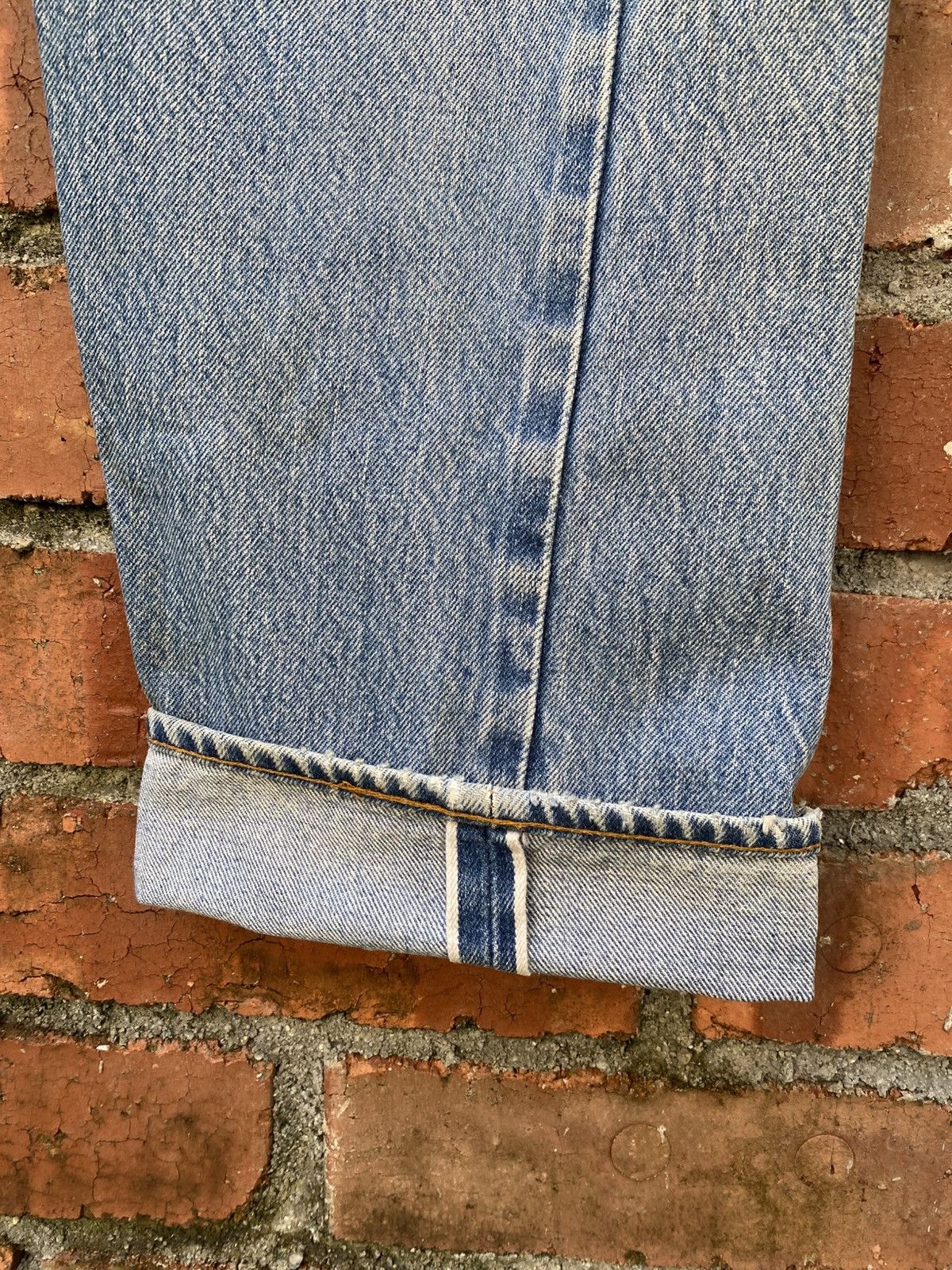 Levi's × Levi's Vintage Clothing × Vintage W31x30.5 vintage levi's 501 redline made in USA #6 Size US 31 - 4 Thumbnail