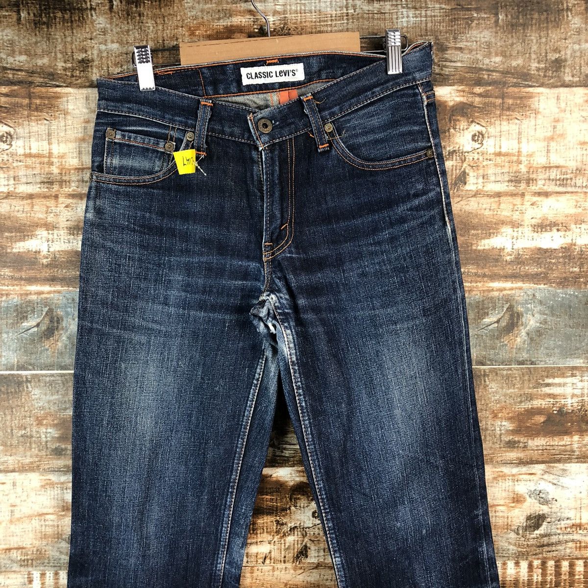 Levi's DL Classic Levis 502 Blue Denim Pants #C147 Size US 28 / EU 44 - 4 Thumbnail