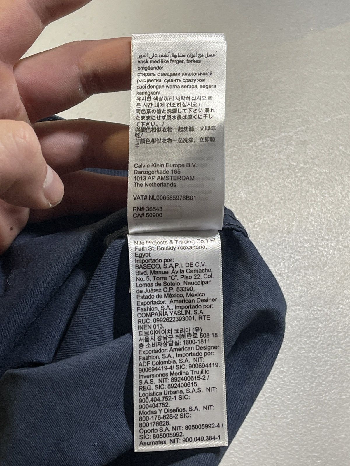 Calvin Klein Calvin Klein Navy Jacket Size US L / EU 52-54 / 3 - 6 Thumbnail