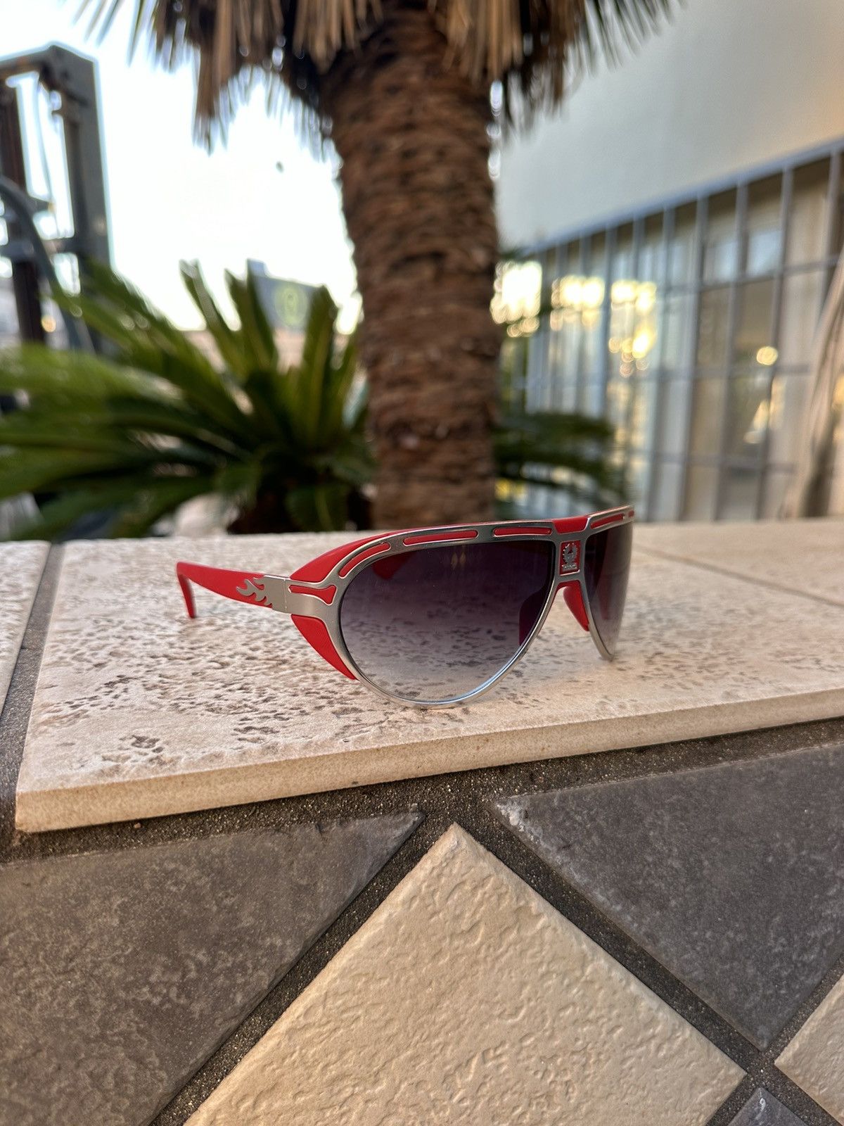 Belstaff Belstaff Sunglasses Red BS23 col.207 Size ONE SIZE - 2 Thumbnail