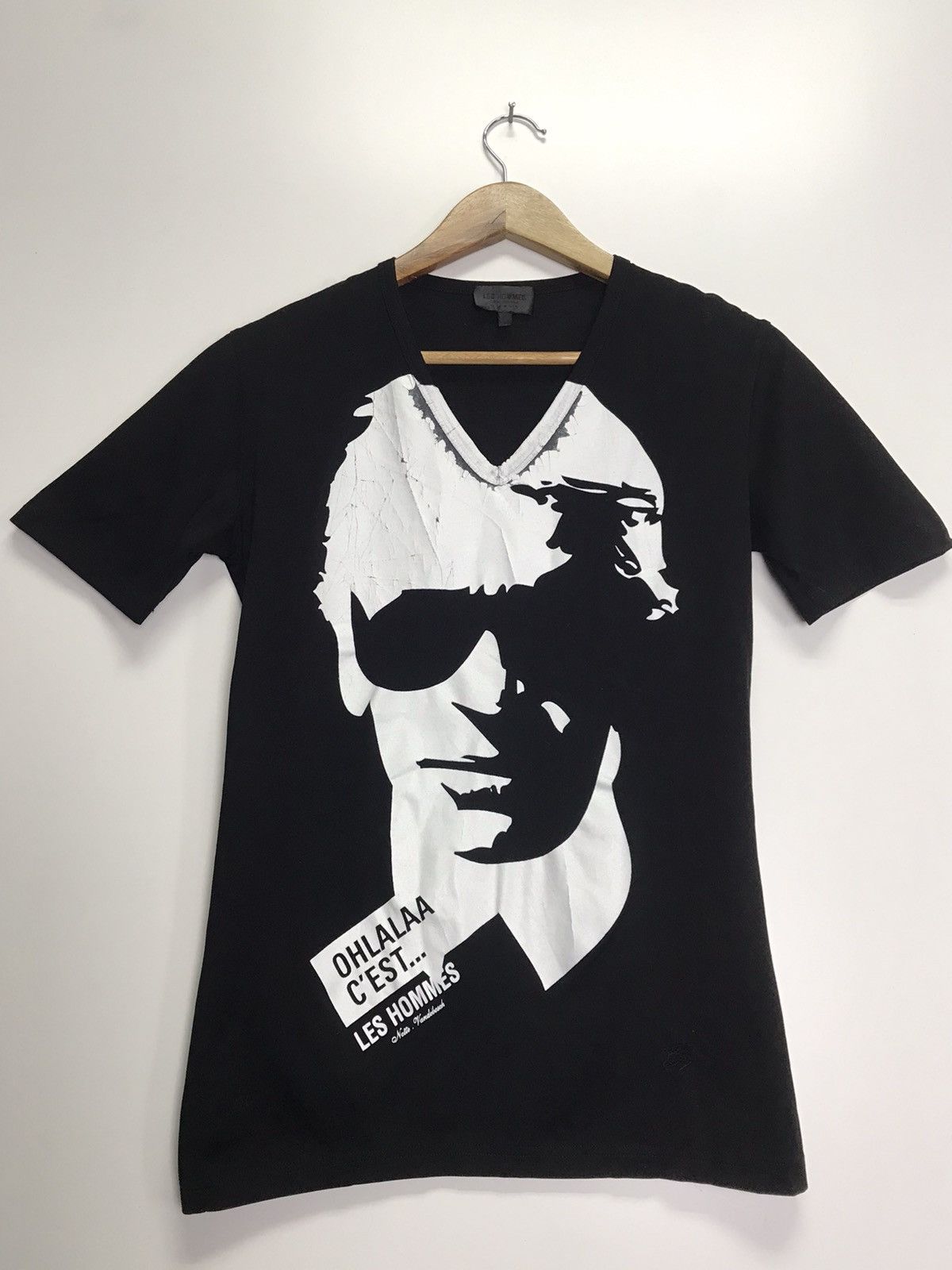 Les Hommes × Vintage Less Hommes Graphic T-shirt Size US S / EU 44-46 / 1 - 2 Thumbnail