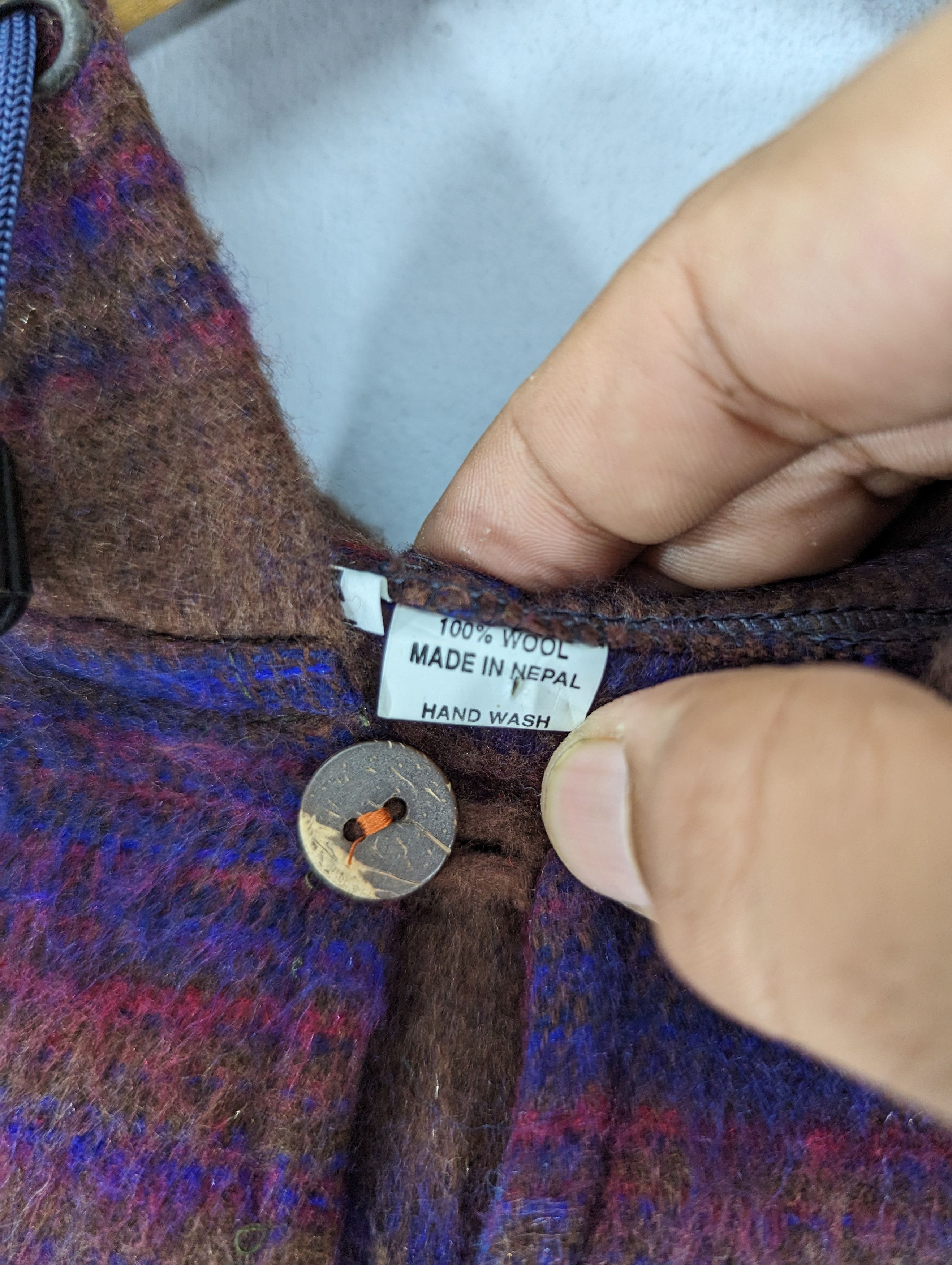 Japanese Brand 🔥RARE🔥Vintage Unbrand Wool Hooded Jacket Size US M / EU 48-50 / 2 - 9 Thumbnail