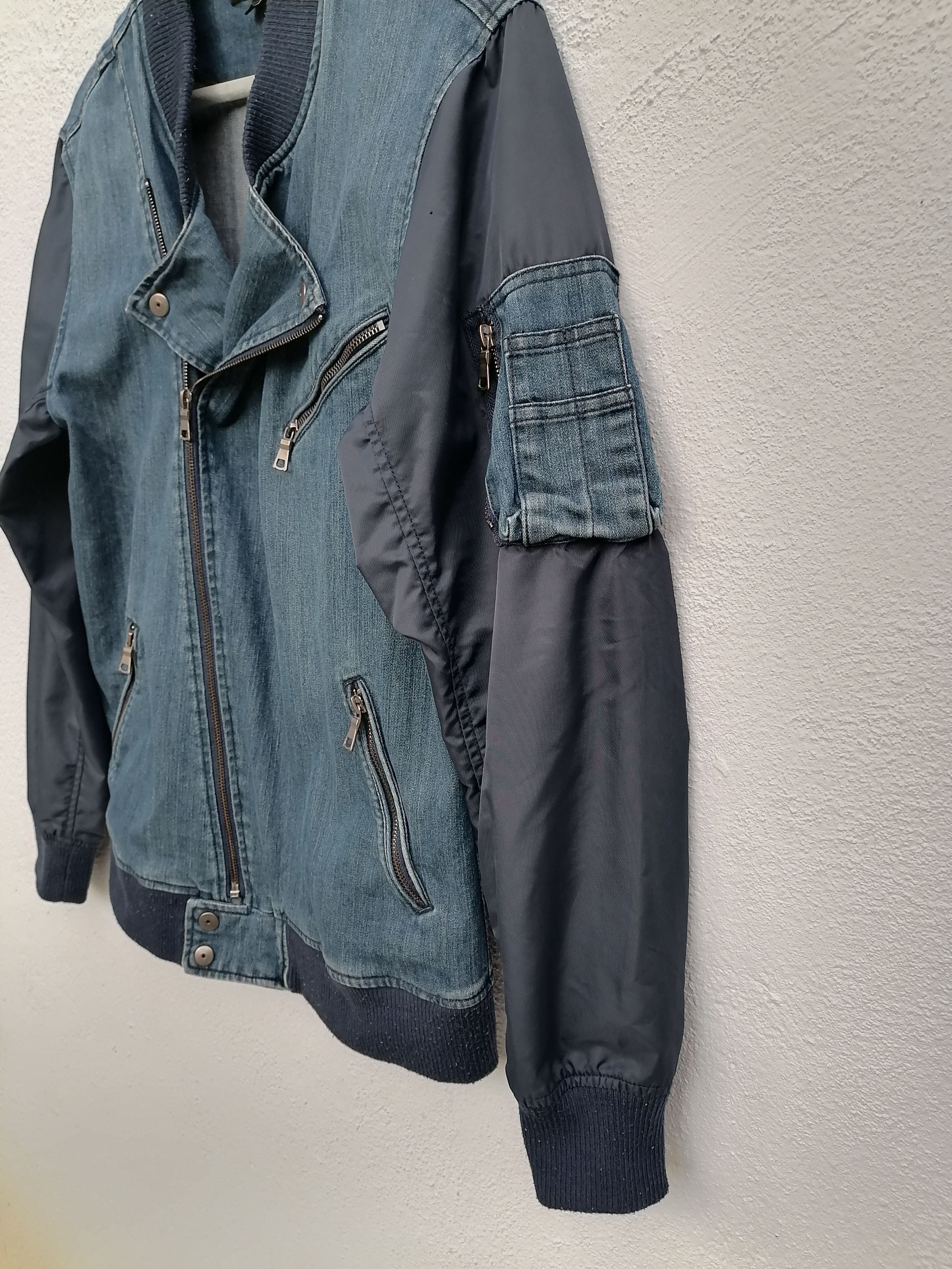 14th Addiction × If Six Was Nine × In The Attic In The Attic Double Colar Denim Jackets Size US S / EU 44-46 / 1 - 2 Thumbnail