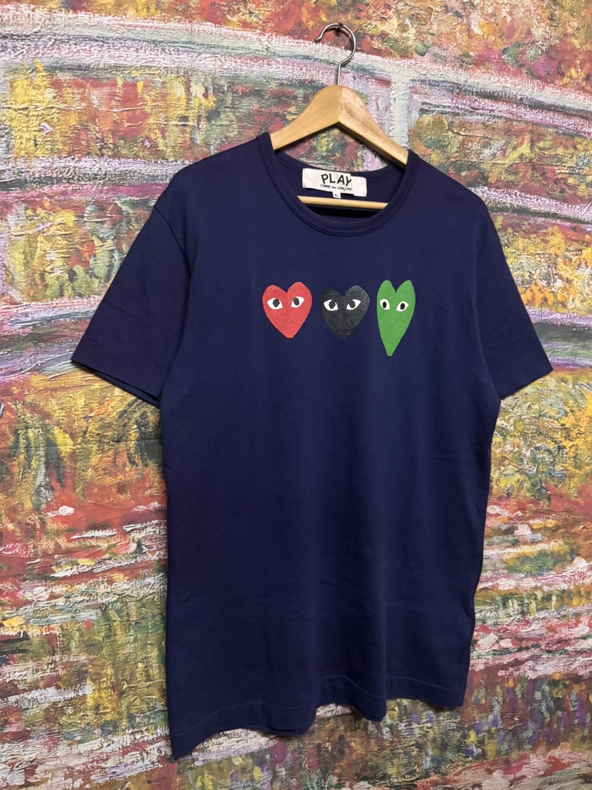 Comme des Garcons PLAY Comme Des Garcons Play Tee Size US XL / EU 56 / 4 - 5 Thumbnail